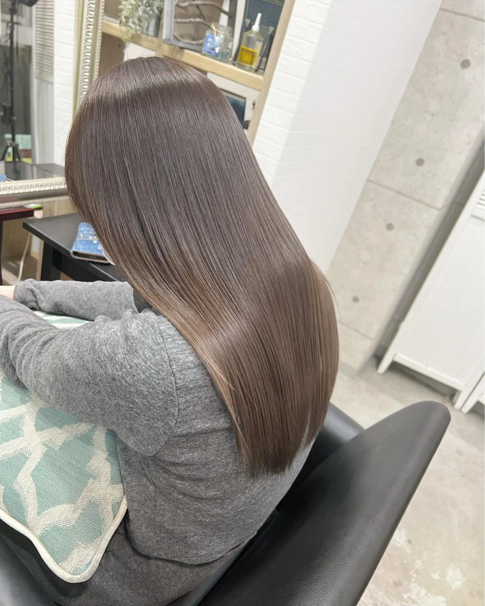 ロング カラー LITTY所属・山永 圭介のヘアスタイル