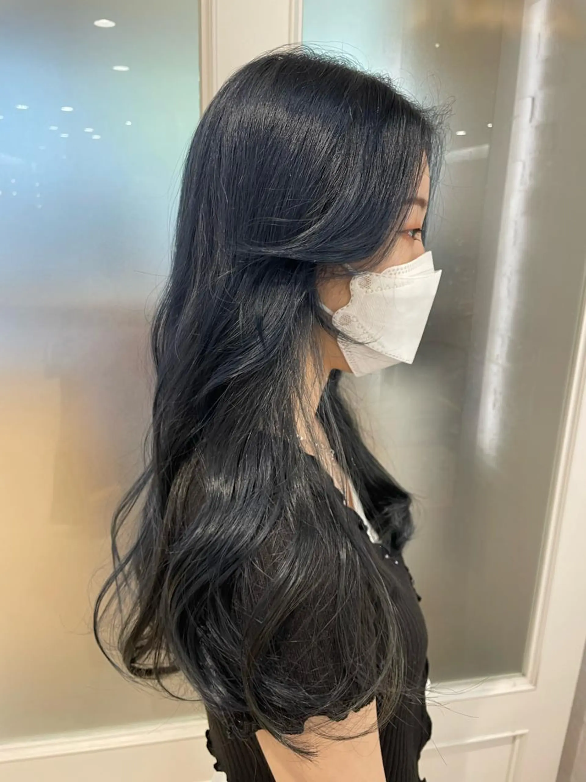 ロング カット ヘアカラー 最新韓国本場ヘア 🇰🇷榎本明日香のヘアスタイル