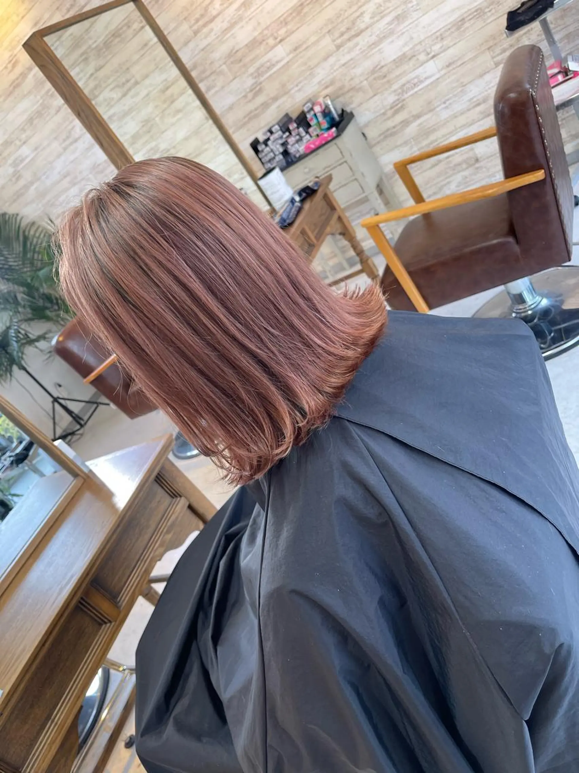 ミディアム カラー カット ヘアカラー トリートメント MARDI GRAS 蘭丸のヘアスタイル