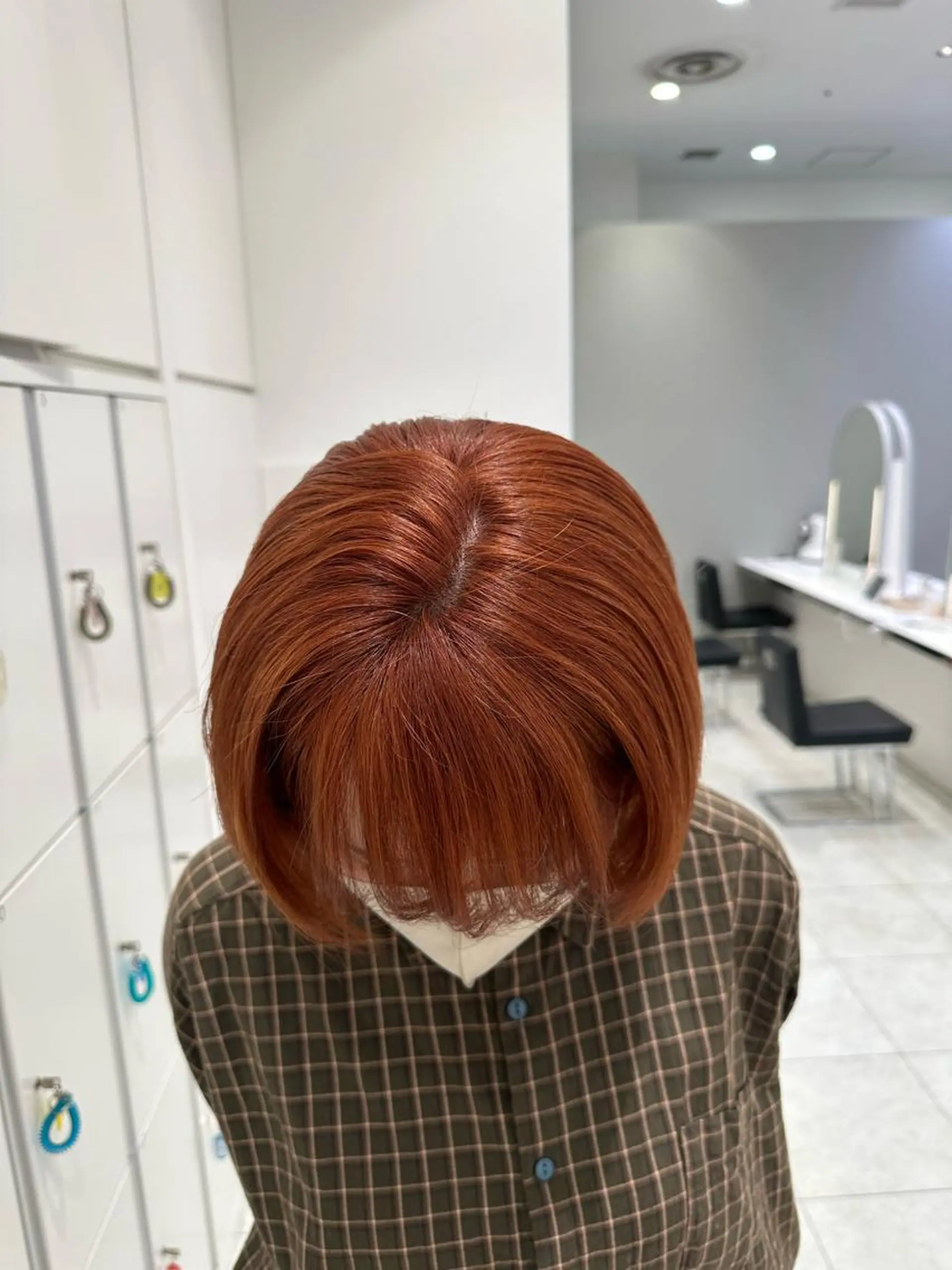 ミディアム ヘアカラー GOAT_茅ヶ崎 キシ サクラのヘアスタイル
