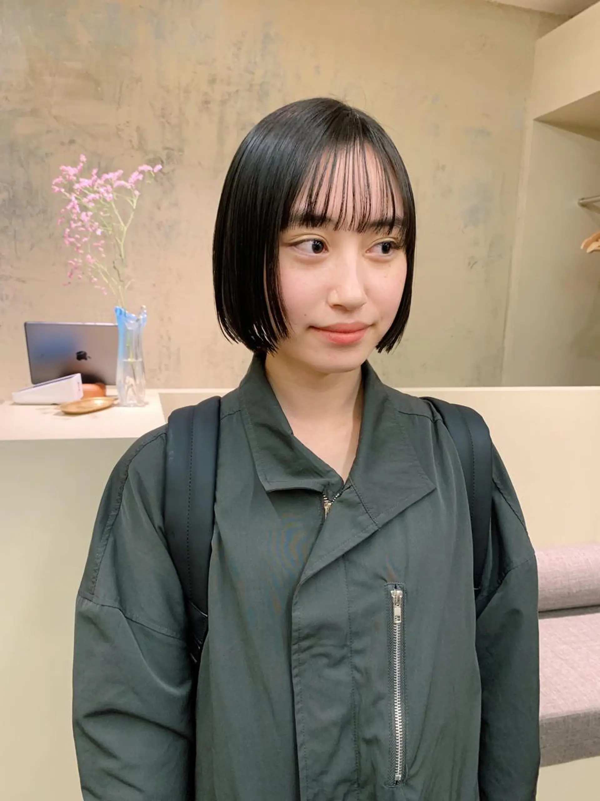 ショート カラー カット ヘアカラー yupi🐈⬛ レイヤー/パーマのヘアスタイル