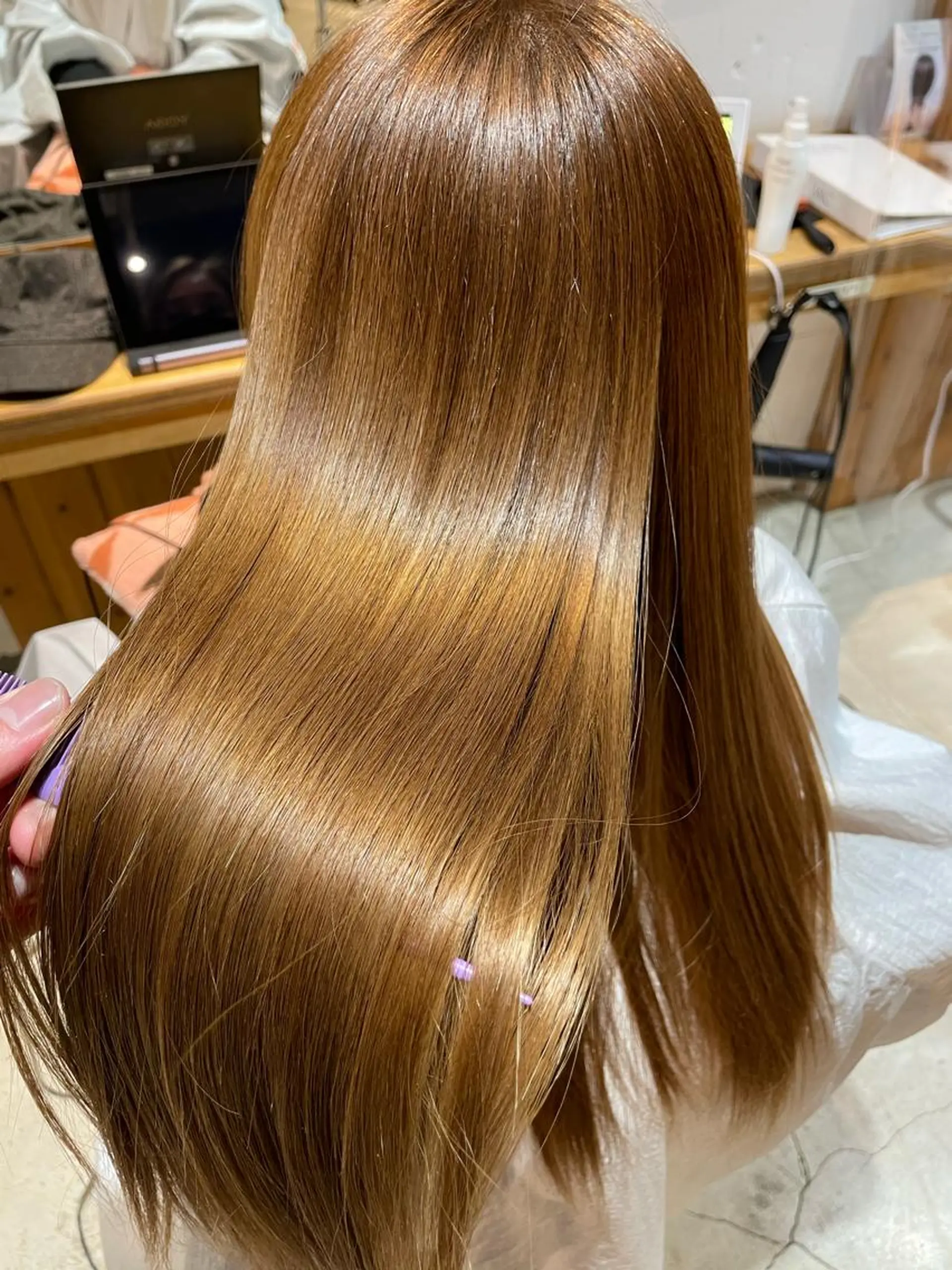 ロング 👑美髪矯正 SORAのヘアスタイル