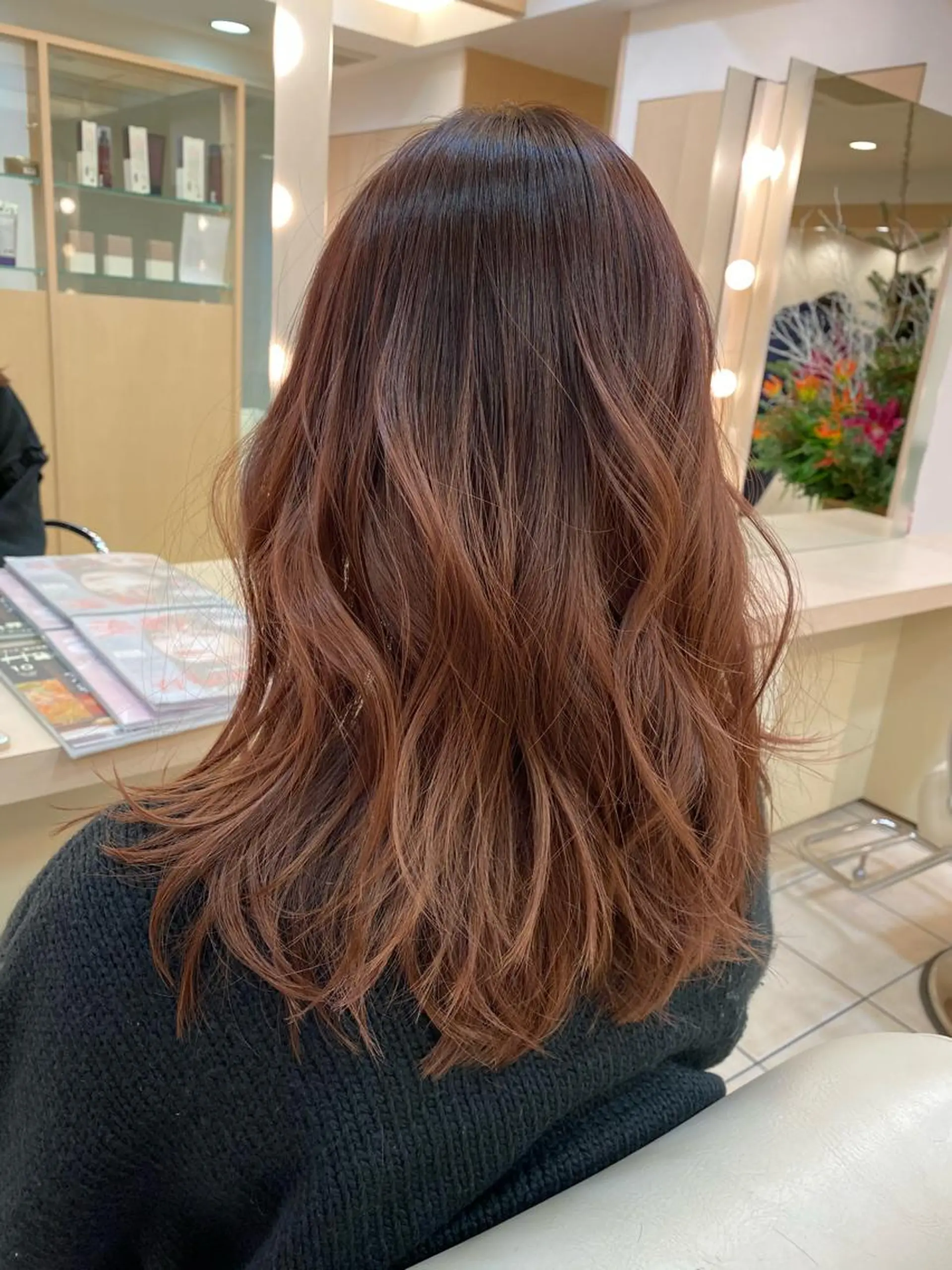 ミディアム 🌟ROUGE 🧸おびつななみのヘアスタイル