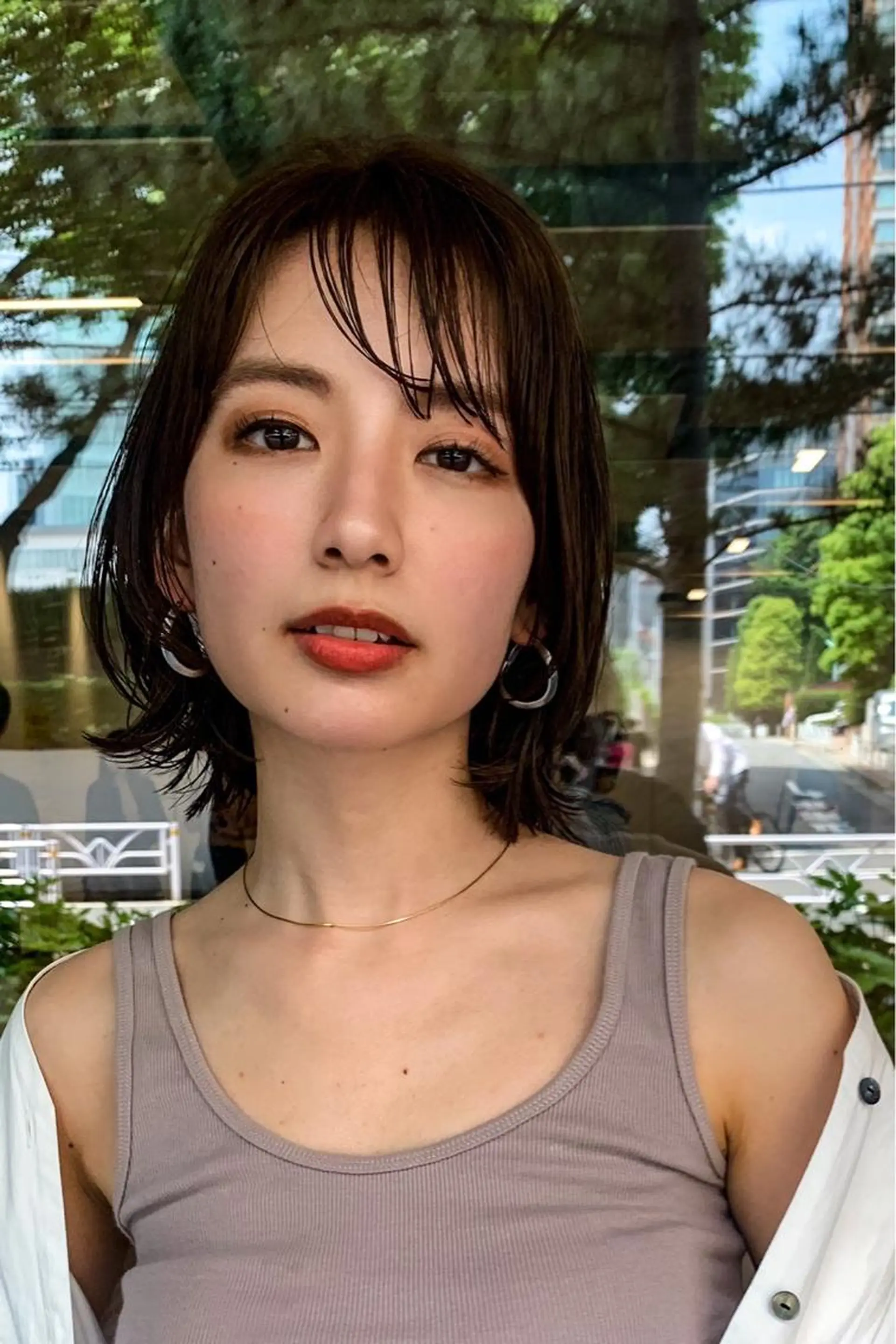 ショート カラー カット ヘアカラー トリートメント 🉐レイヤー/塩見 弘樹🉐渋谷のヘアスタイル