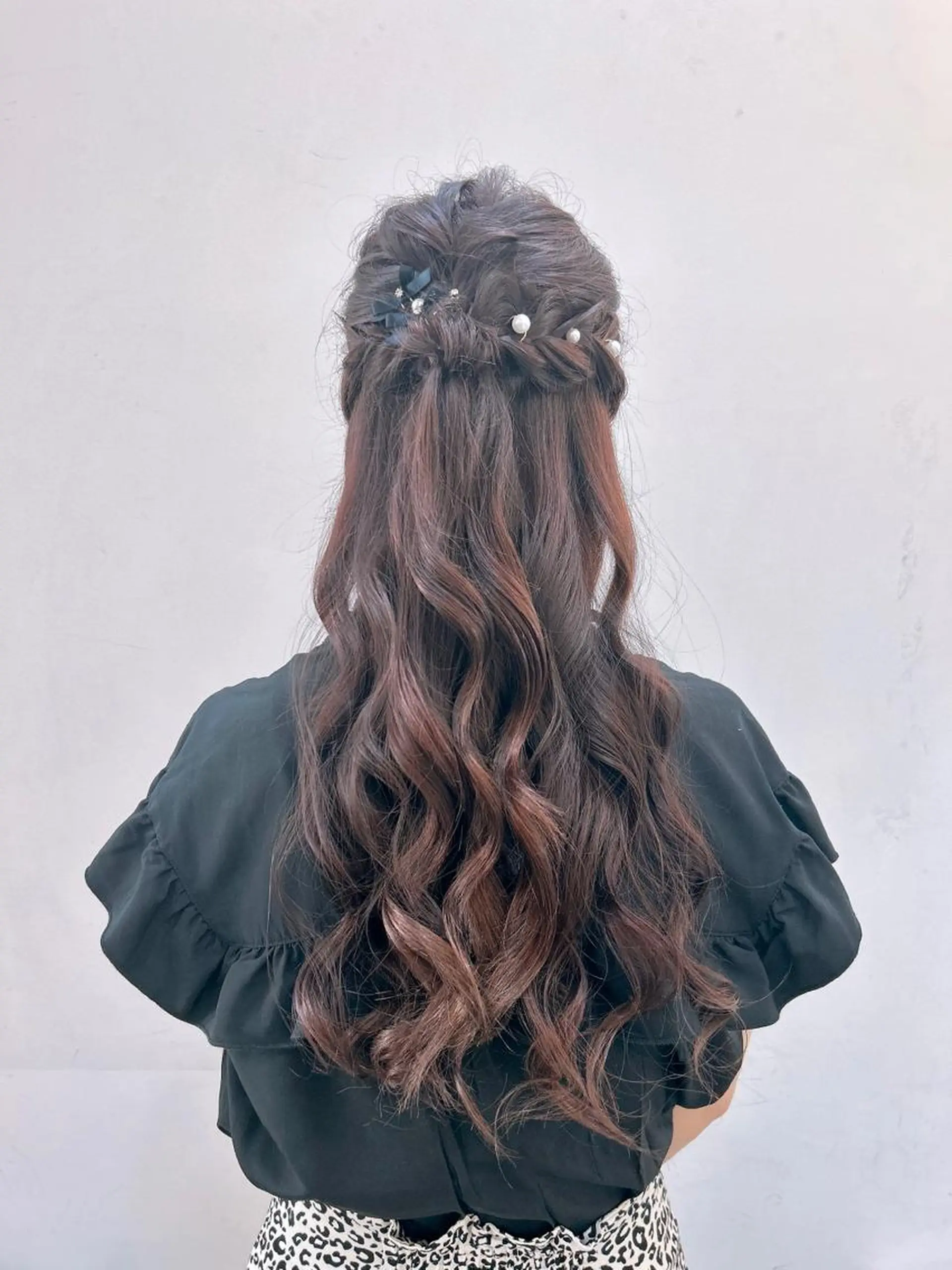 ヘアアレンジ ヘアセット 💠クロスパーマ /アレンジ/彩未💠のヘアスタイル