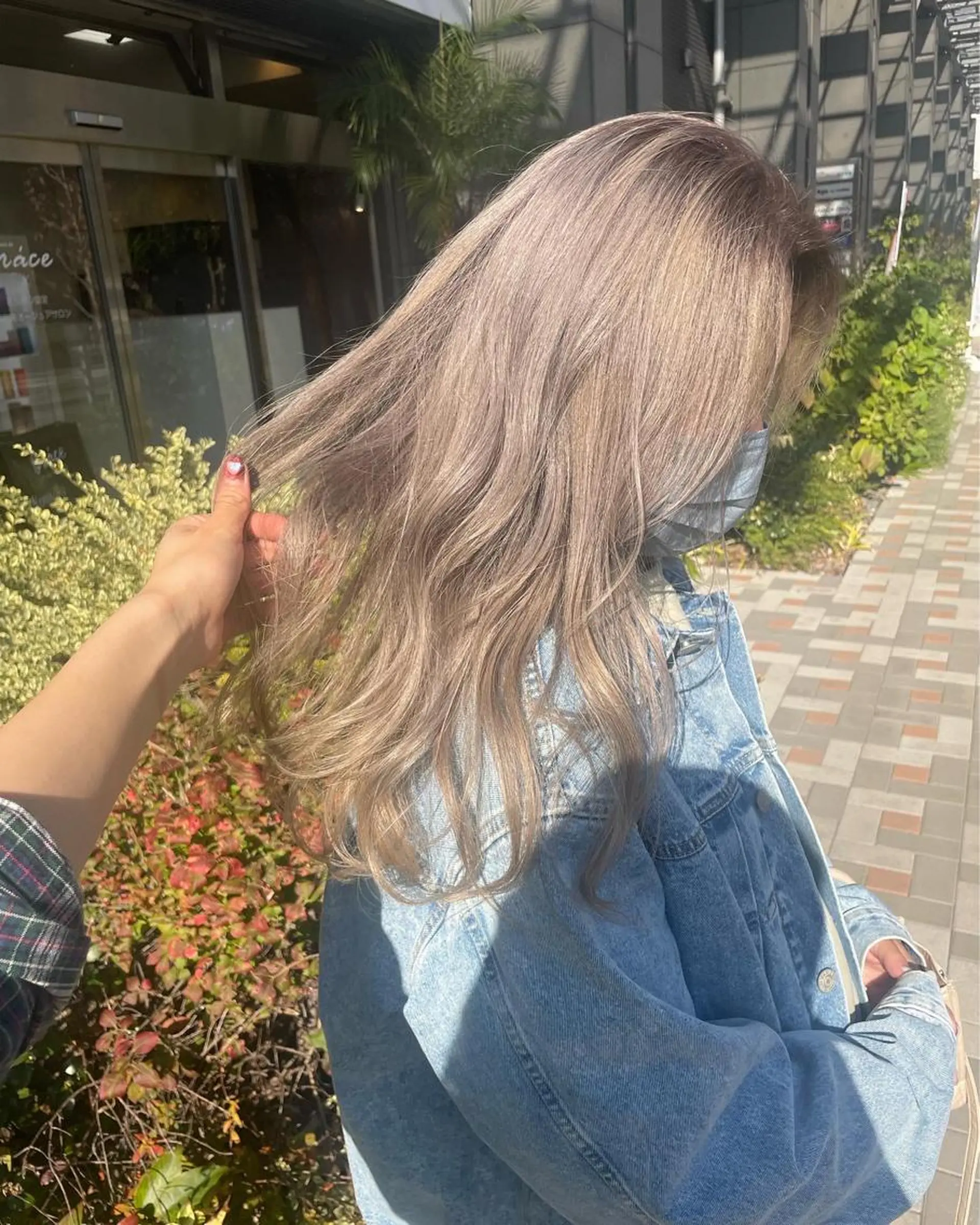 ロング カラー グラデーションカラー SOYONなんば店 ／韓国風のヘアスタイル