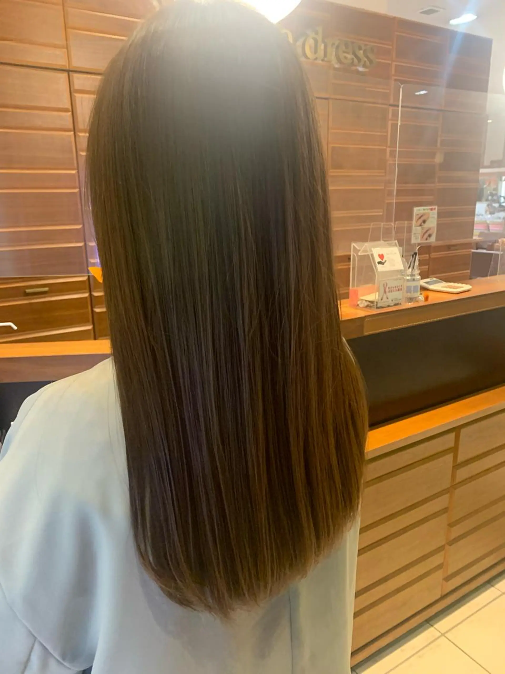 セミロング カット 縮毛矯正 ハイトーンカラー/ 🌞セキヤアイ🌈のその他イメージ