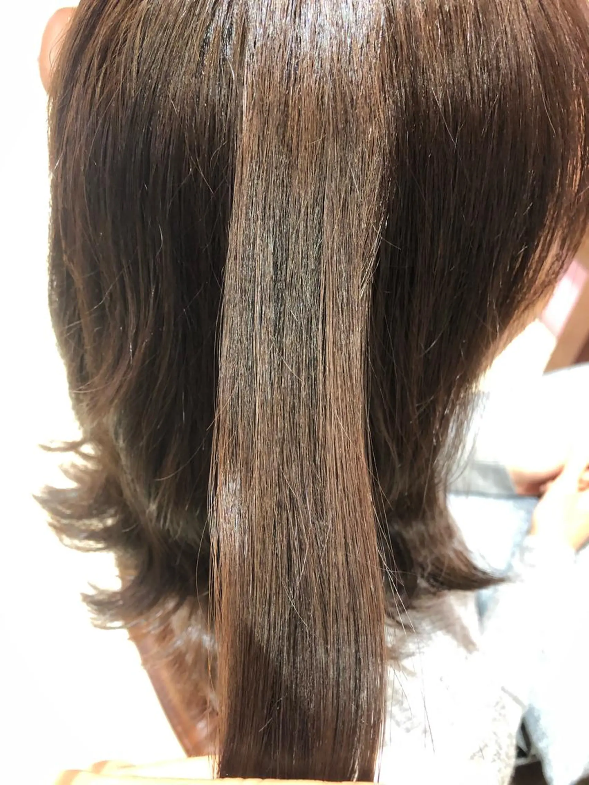 セミロング カラー 大阪長居🌱野見山 卓也のヘアスタイル