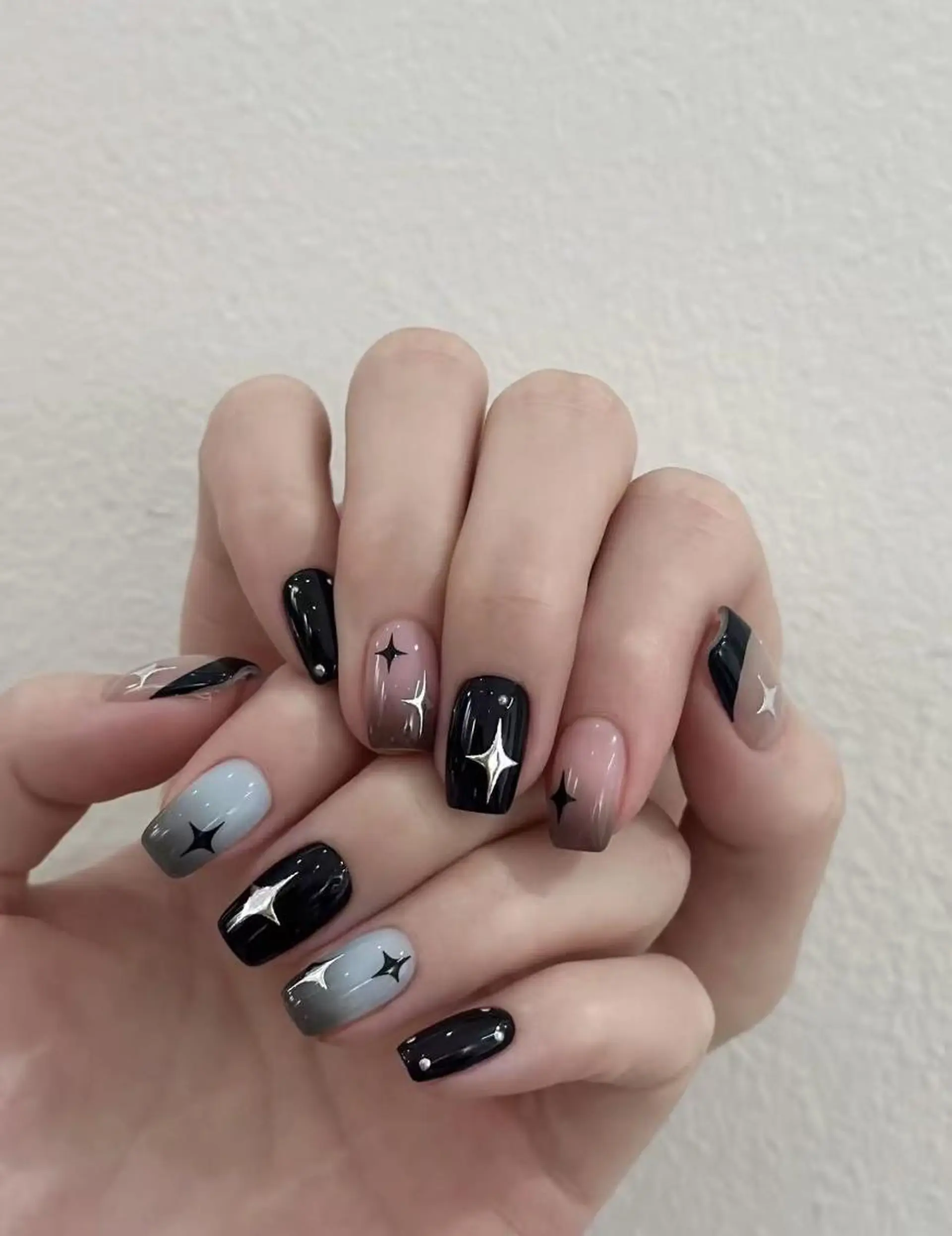 ネイル アートネイル ジェルネイル 韓国ネイル 持ち込み パラジェル ハンドネイル ハンドケア Hana Bloom Nail Salonのネイルデザイン