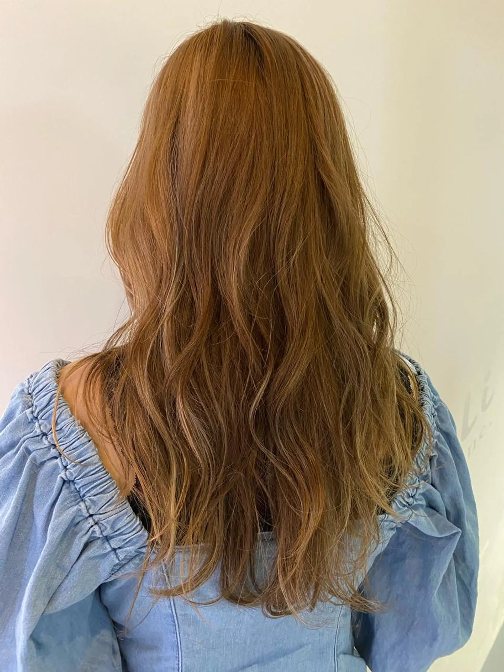 ロング カラー カット ヘアカラー トリートメント ikeda shioriのヘアスタイル