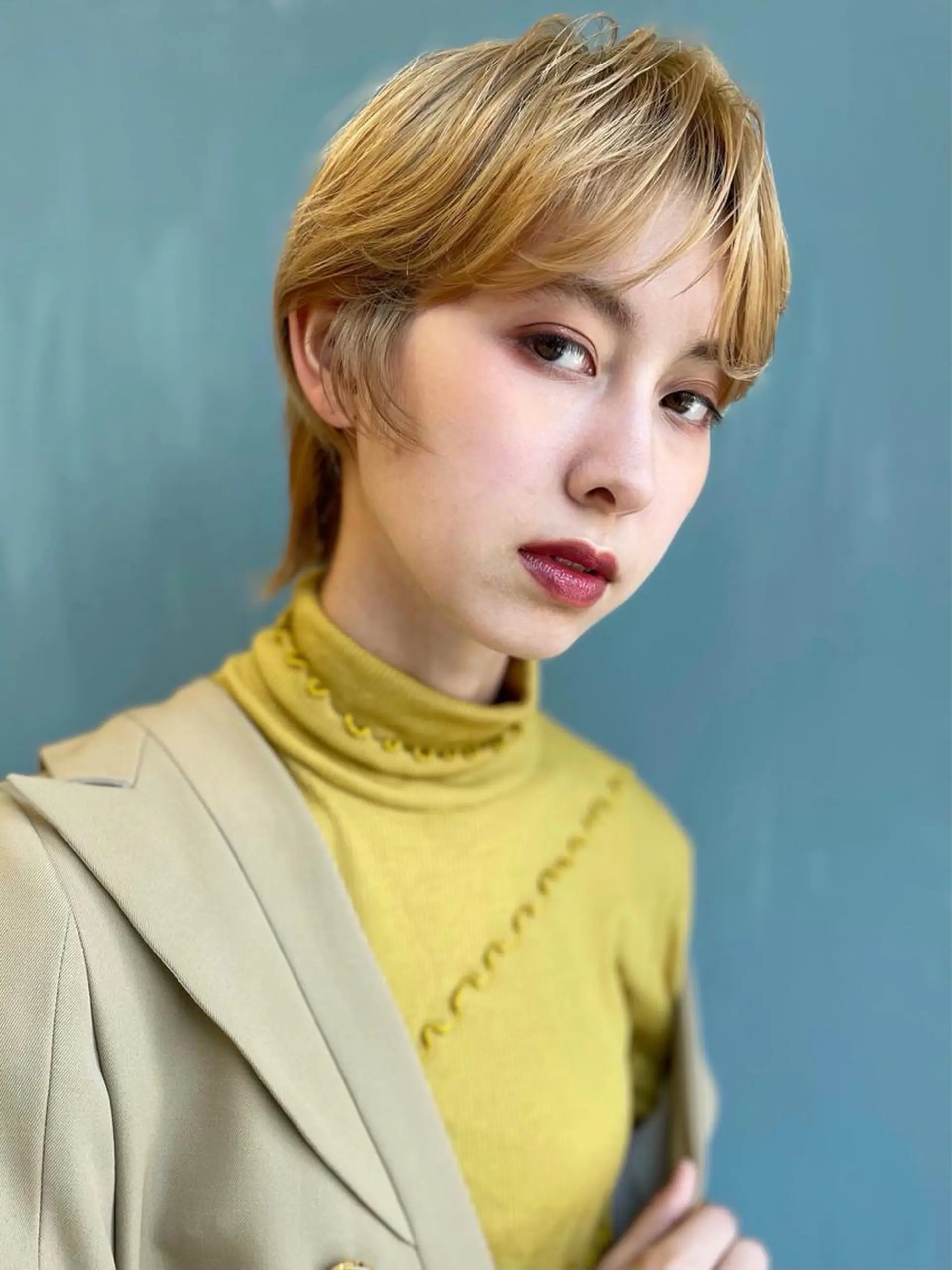 ショート カラー ヘアカラー 🌱艶髪カラー🌱 Karinのヘアスタイル