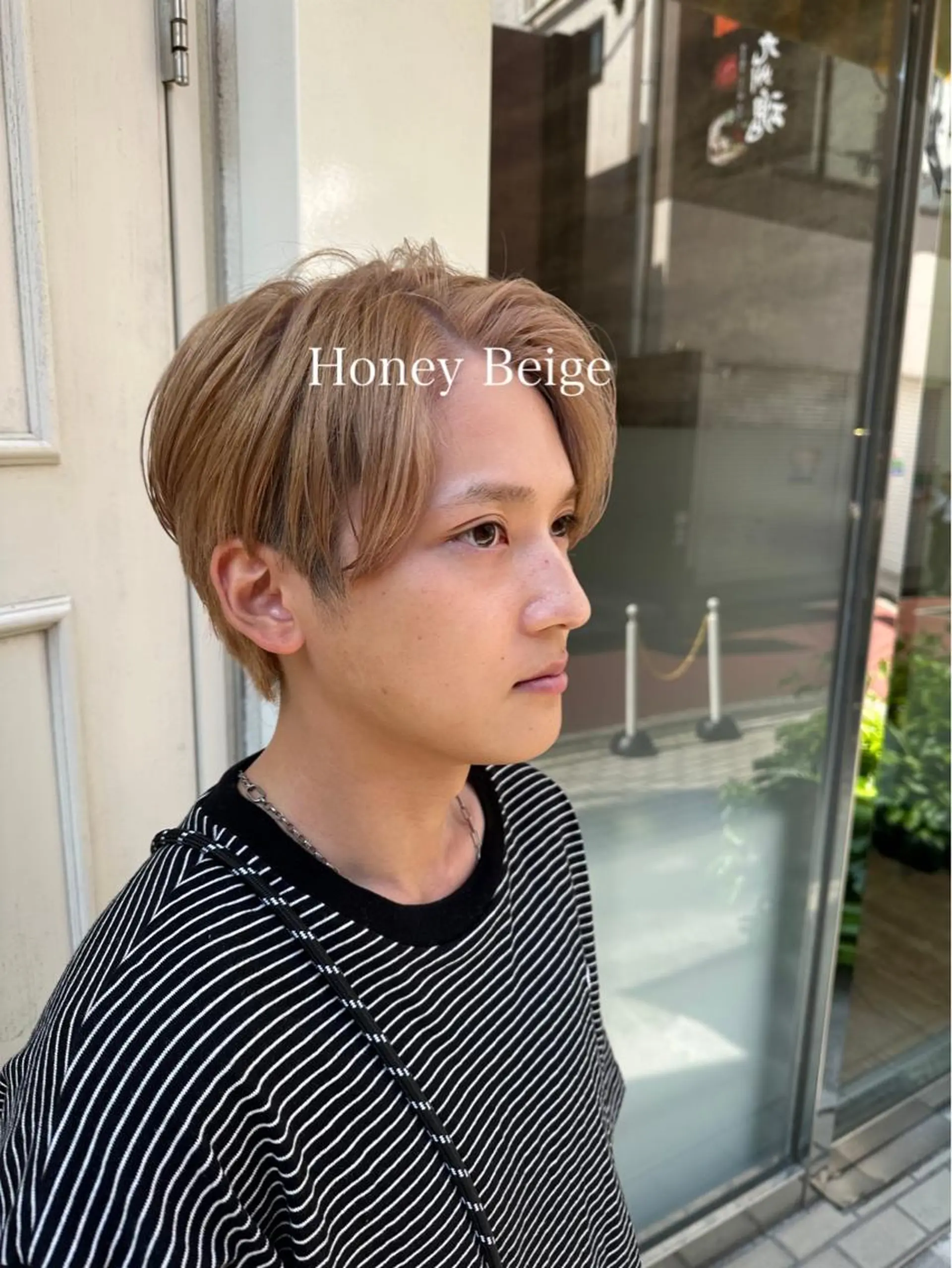 カラー メンズ メンズブリーチ メンズハイライト メンズインナーカラー メンズ韓国風 ブリーチ 💈Blanco💈 カラー&ケア🌈のヘアスタイル