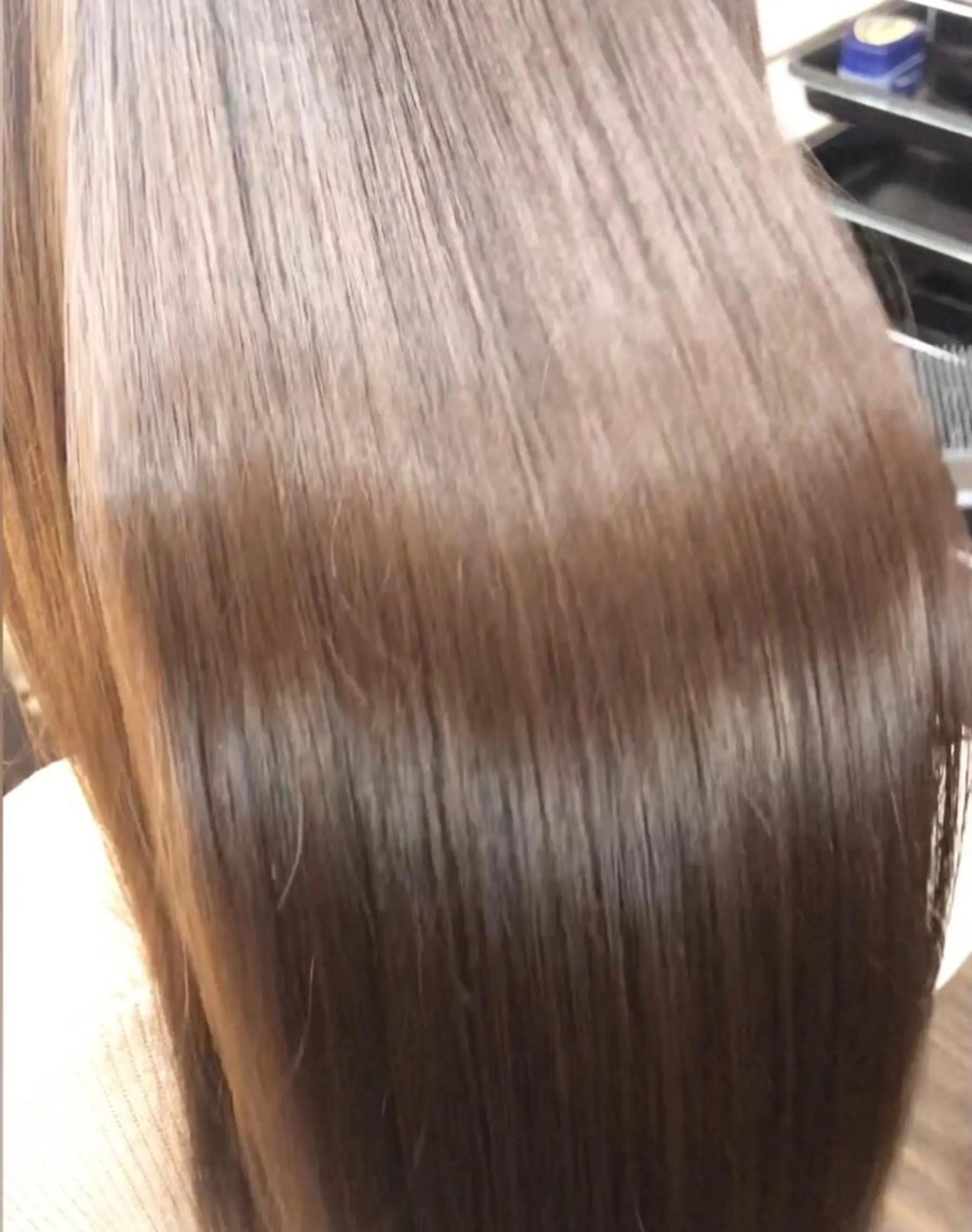 ロング ヘアカラー トリートメント 美髪髪質改善✨ 店長 天城由香のヘアスタイル