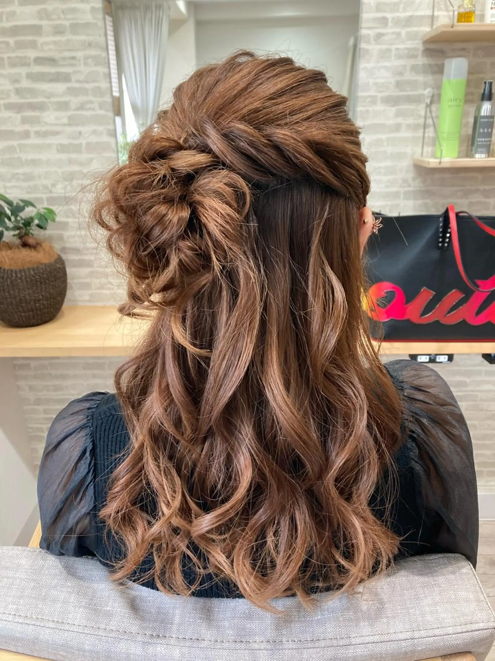 ロング ヘアアレンジ ハーフアップ Gypsoly ☺︎ゆきのその他イメージ
