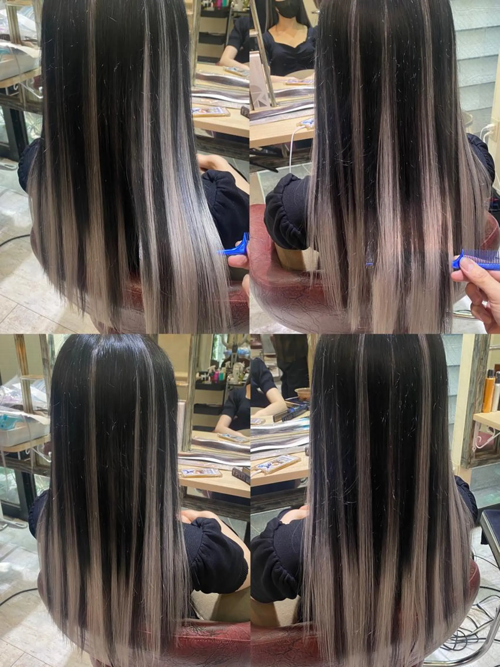 ロング カラー sherry所属・イズ ミのヘアスタイル