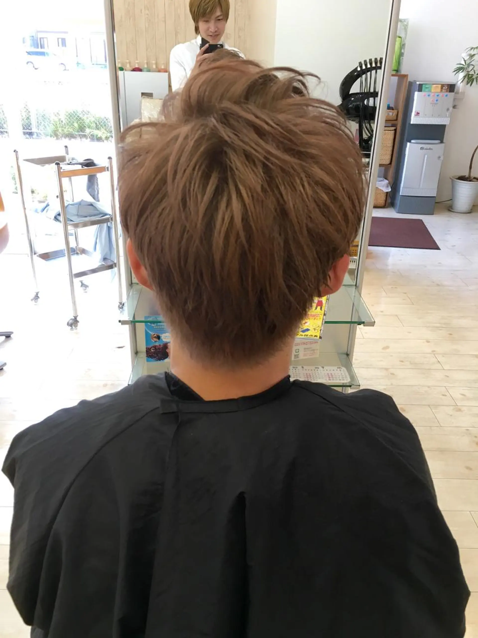 カラー メンズ hair＆face  LOBEAUT所属・小笠原 一倫のヘアスタイル