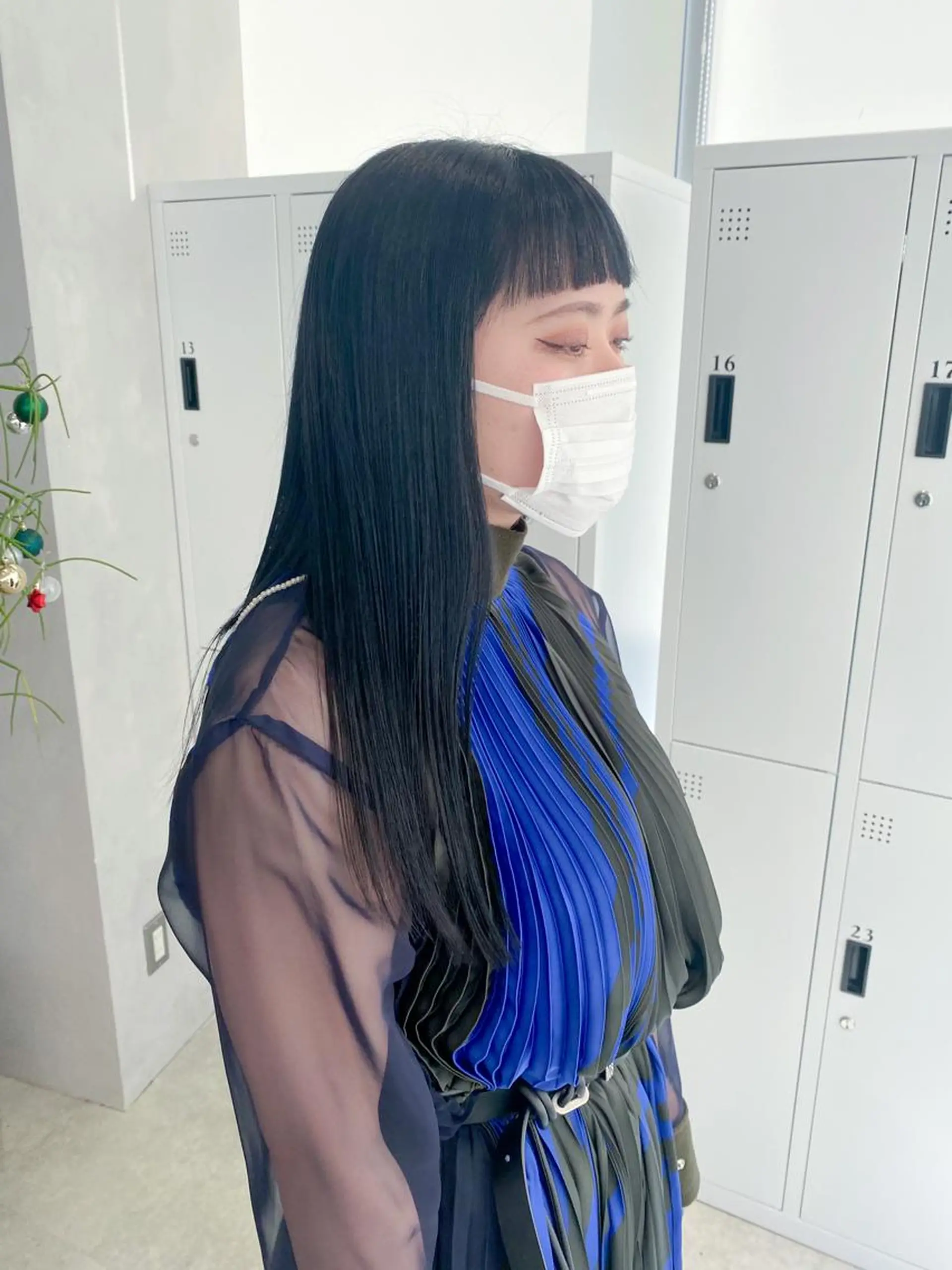 ロング カット ヘアカラー トリートメント 🌈モテ色 村上のぶきのヘアスタイル