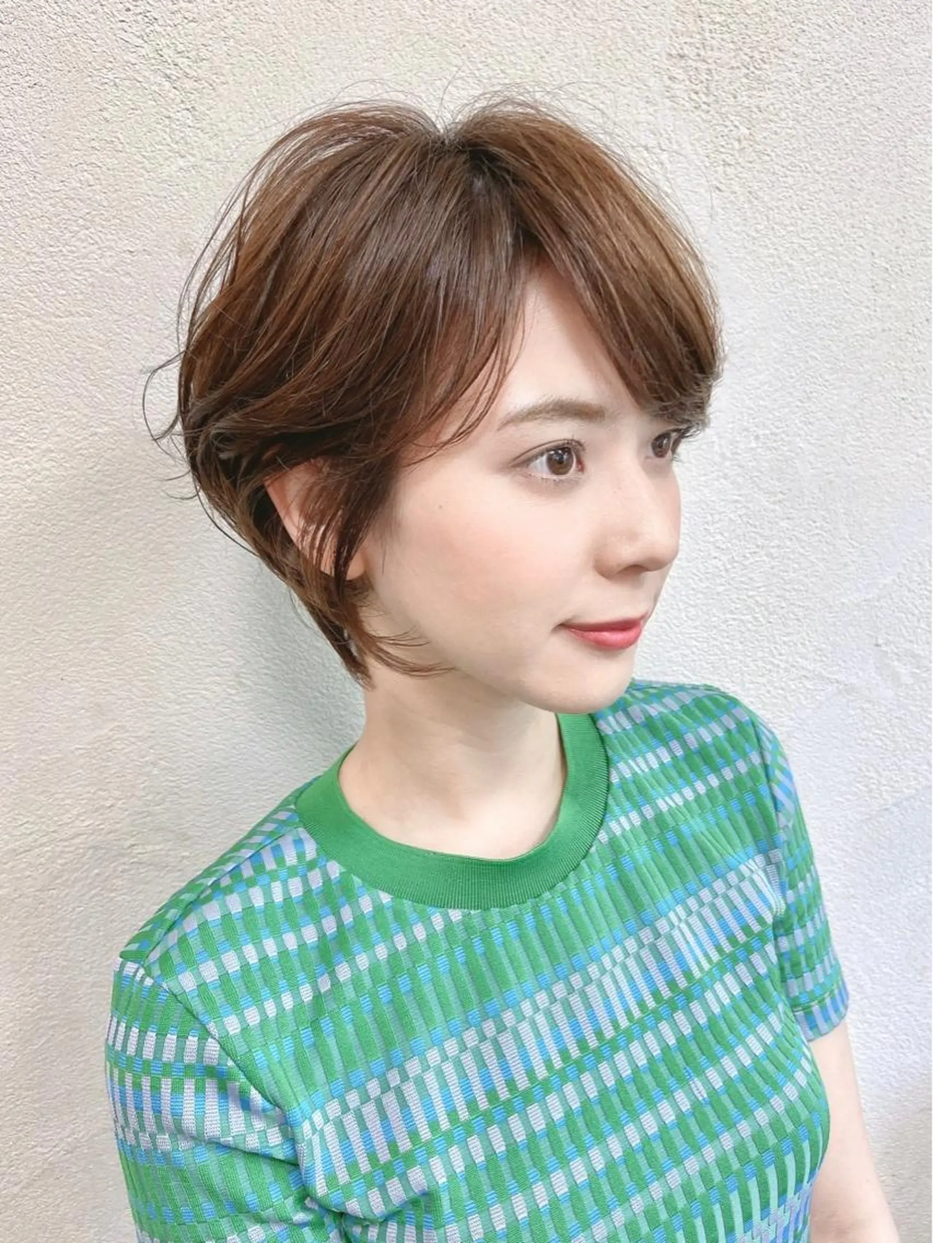ショート カラー パーマ shiori ❤︎のヘアスタイル
