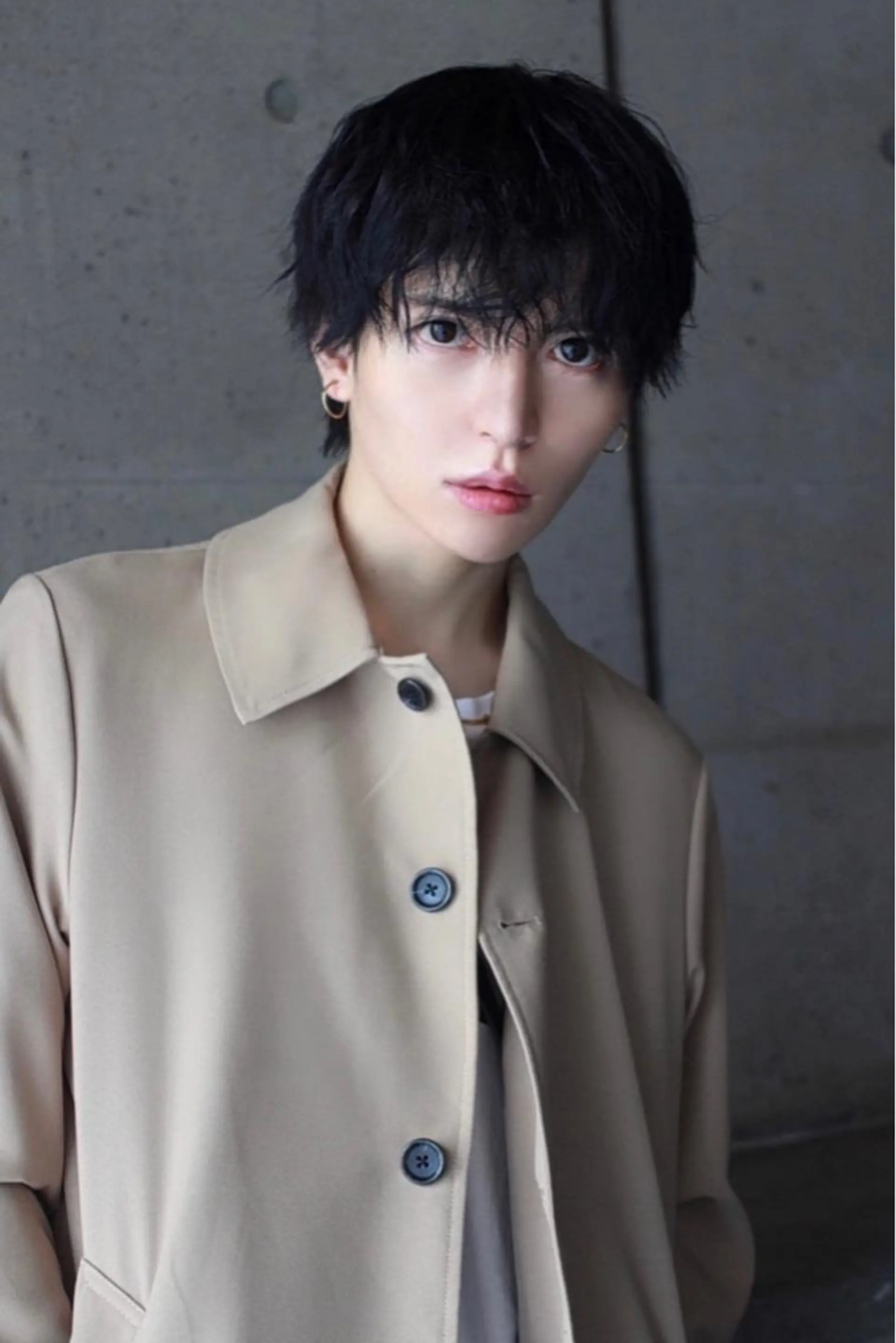 ショート メンズ メンズハイトーン カット ミルボンAujua認定サロン Ria  OSAKA 梅田所属・メンズ、エクステ特化 Ryuのヘアスタイル
