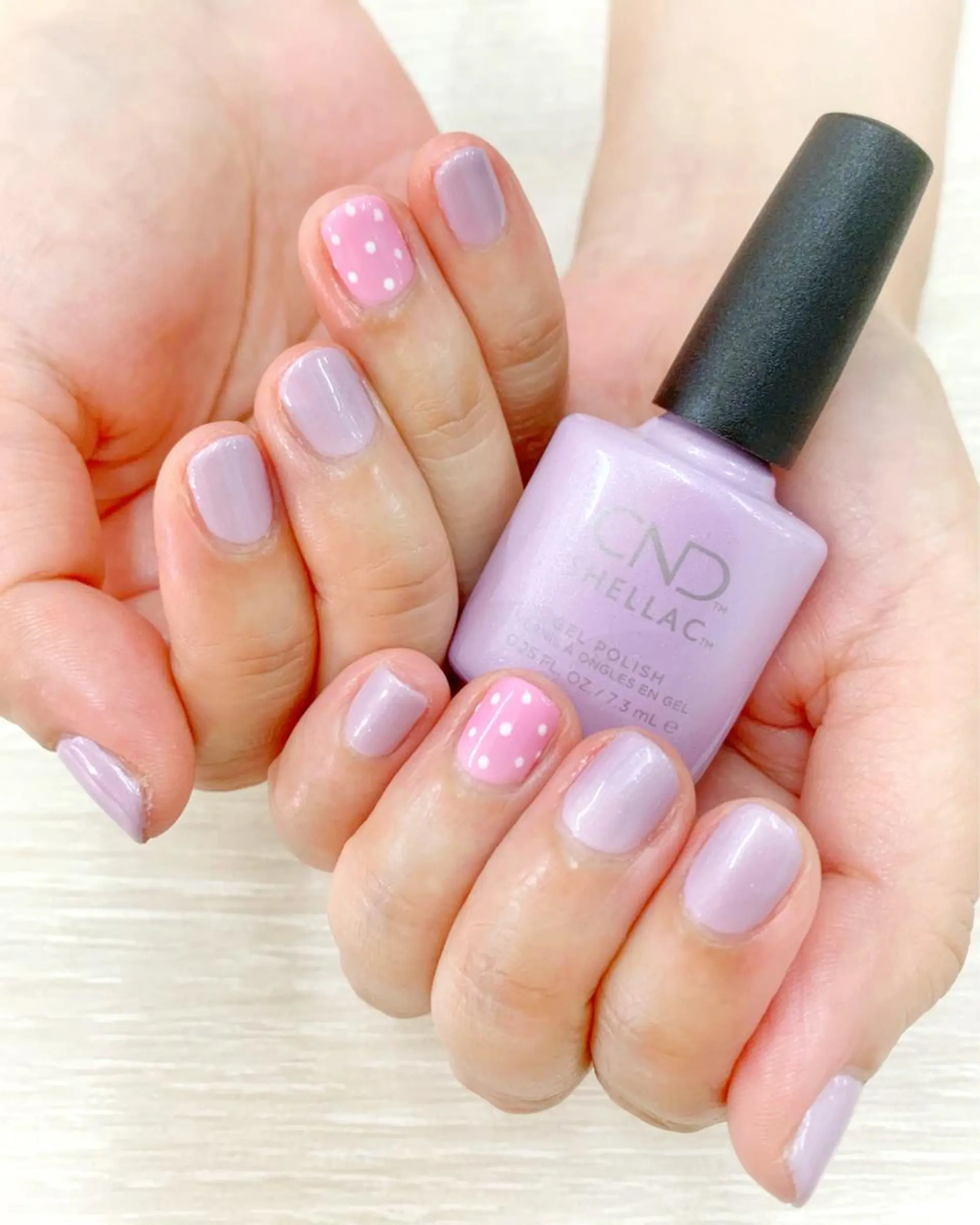 ネイル ドット ピンク glossnail MIKIのネイルデザイン