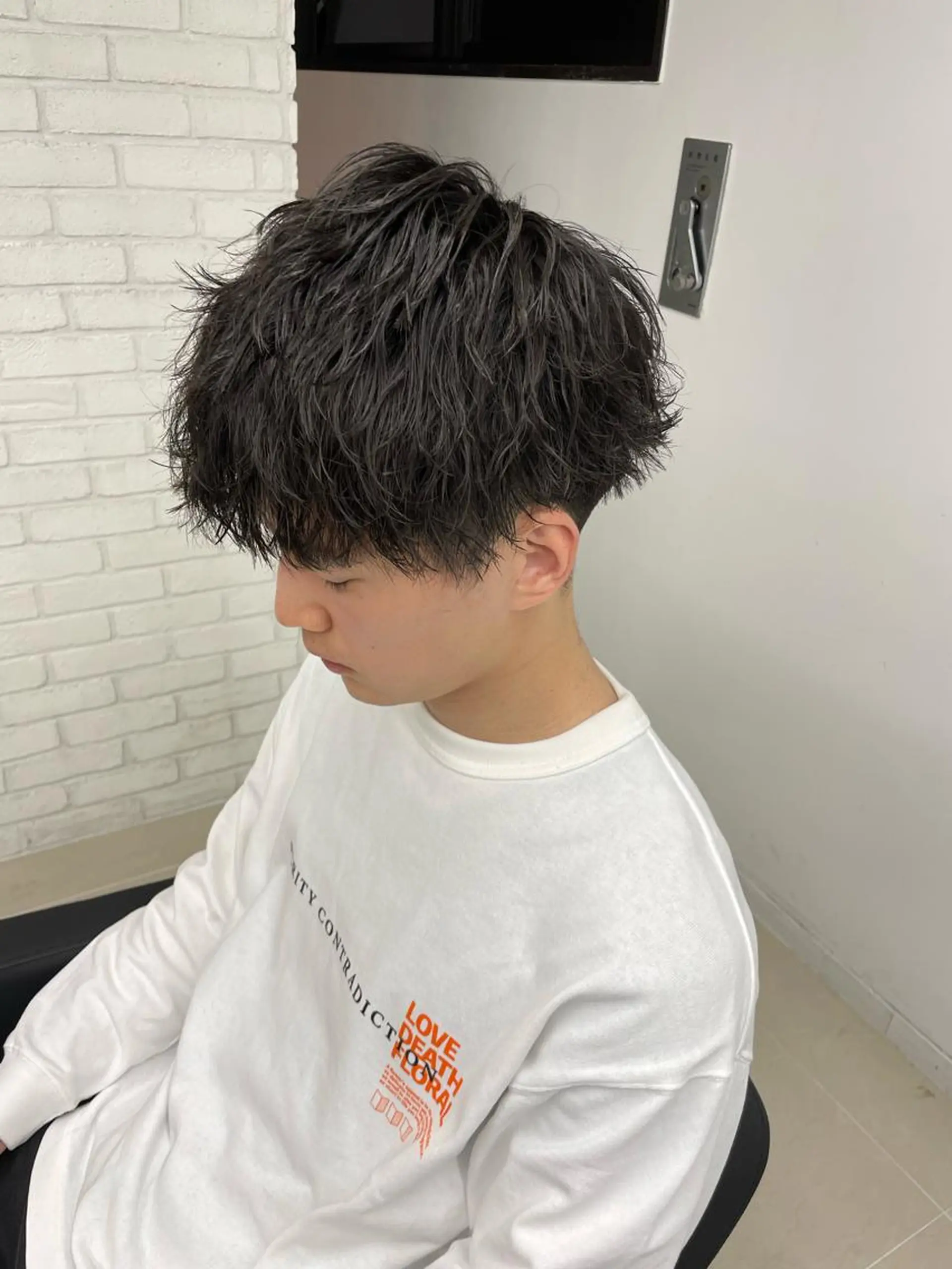 ショート カラー パーマ ヘアアレンジ メンズ 🔥メンズ特化🔥 木村 祐太のヘアスタイル