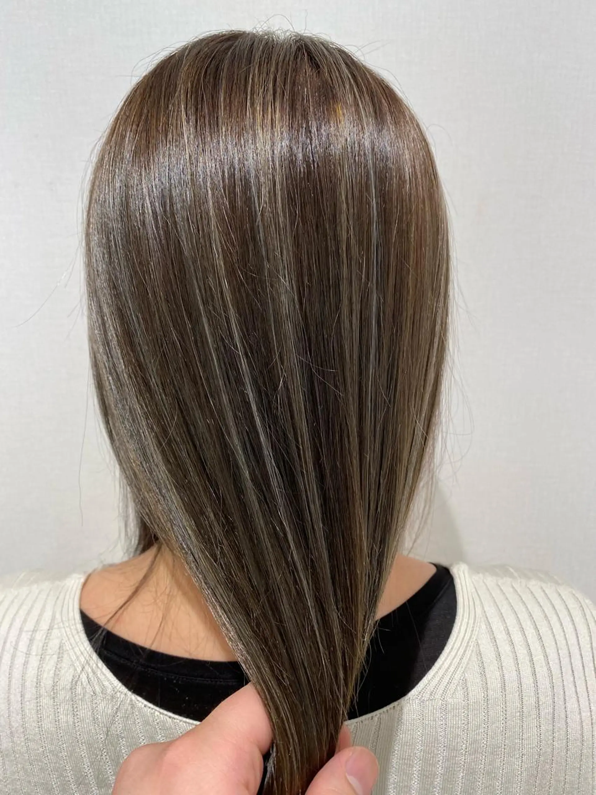 セミロング カラー ヘアカラー トリートメント レイヤー/メンズ 手塚奨のヘアスタイル