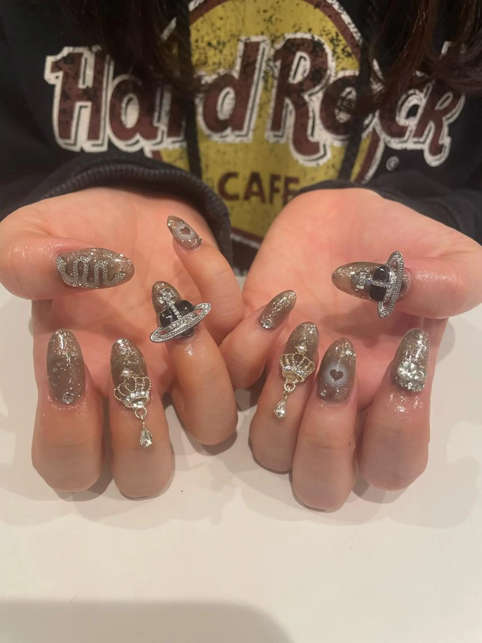 ネイル 束感まつ毛/ネイル/ LED♥KIRARAのマツエク・マツパデザイン