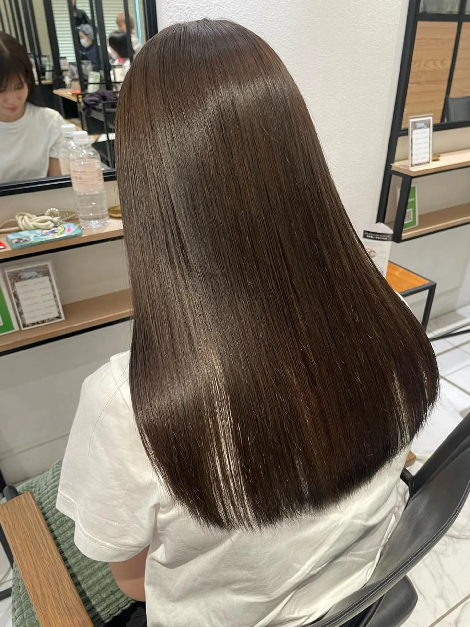 ロング カラー ベージュカラー オリーブベージュ 髪質改善 カット ヘアカラー ヘッドスパ 弱酸性ストレート 髪質改善/小野寺のヘアスタイル