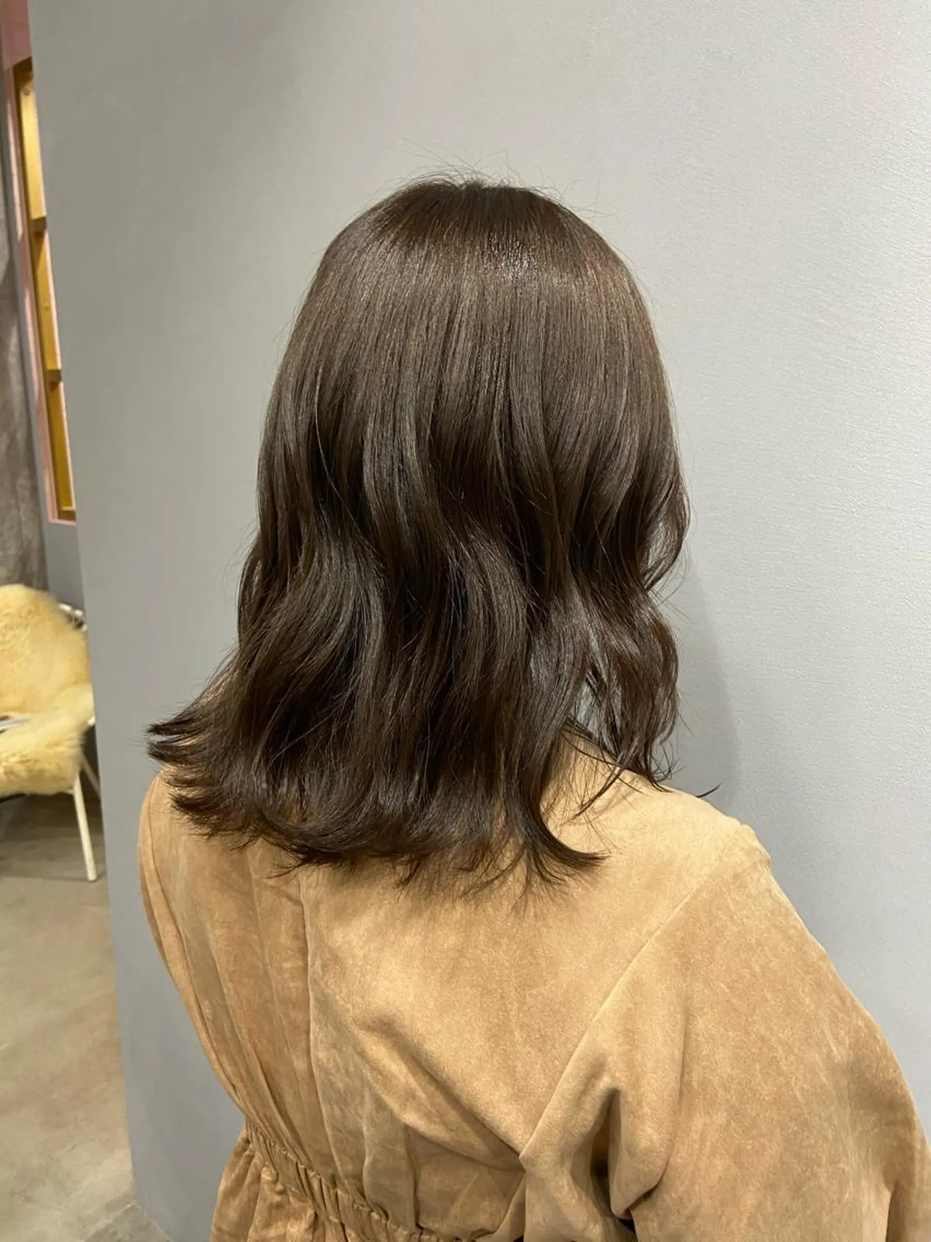 ミディアム カラー 透明感カラー カット、縮毛矯正 モデル募集🎀あゆみのヘアスタイル