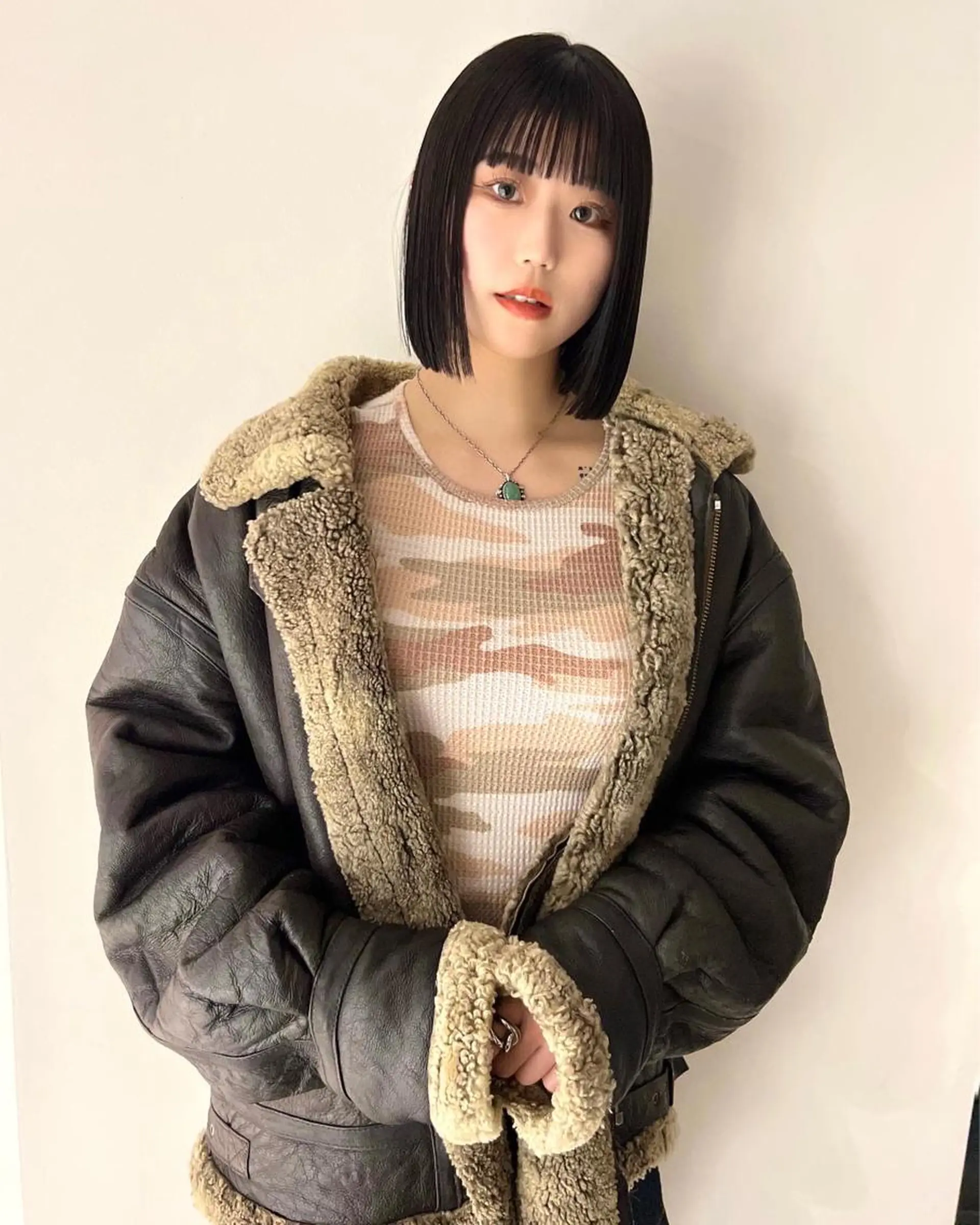 ミディアム ボブ 丹治 一輝ボブ/ショートのヘアスタイル