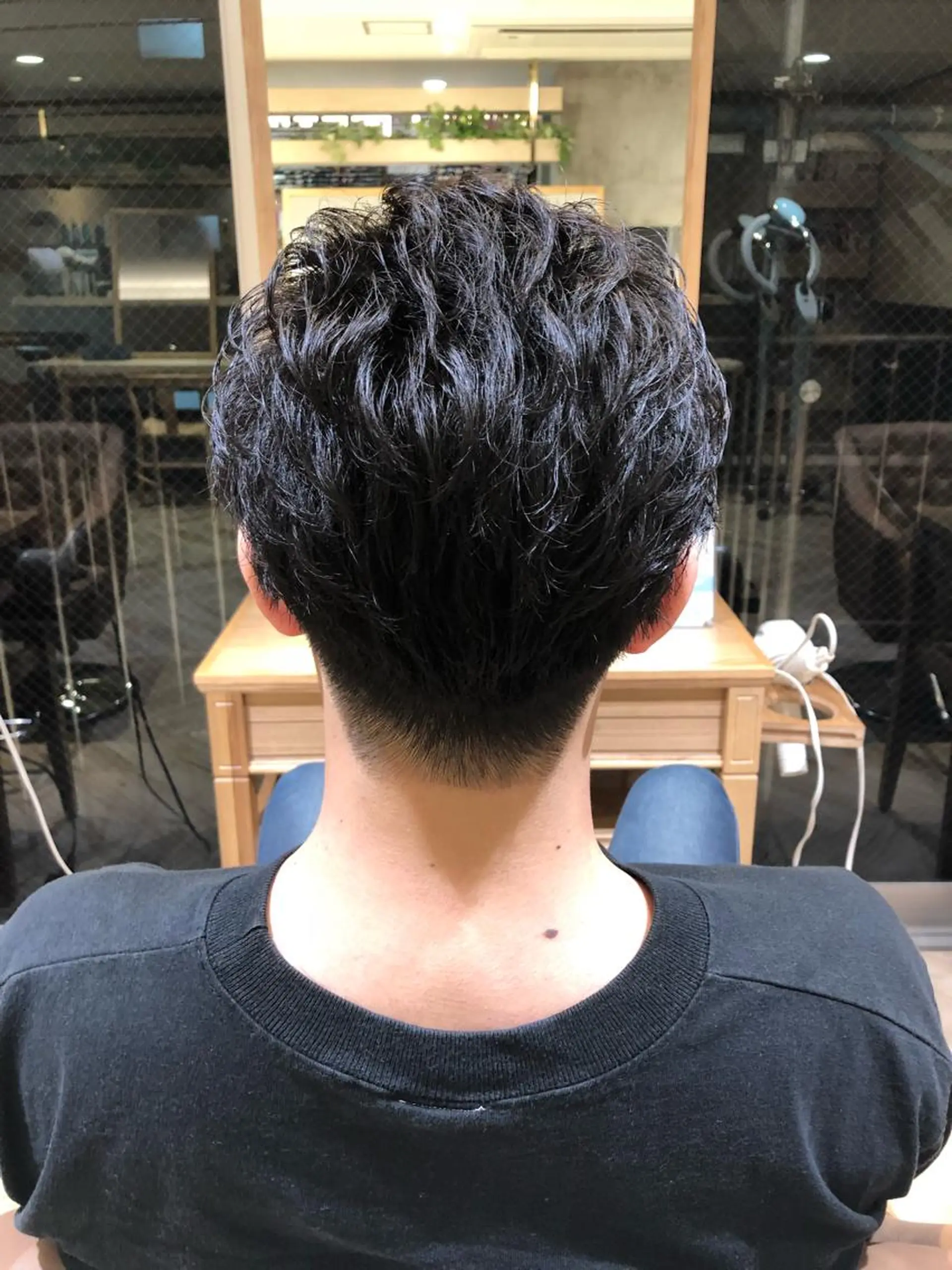 パーマ メンズ 佐川 友里のヘアスタイル