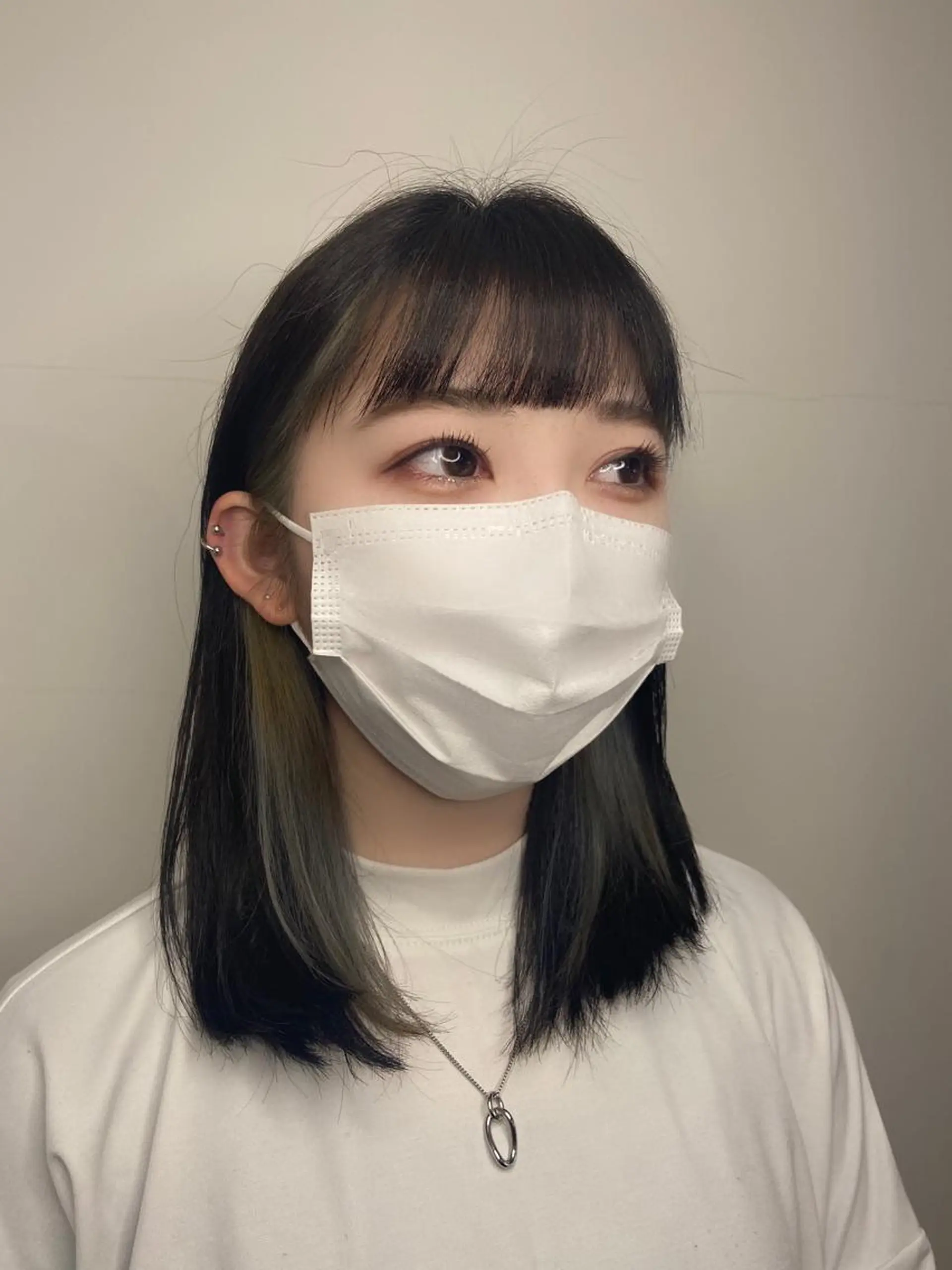 カラー ヘアカラー トリートメント ayumi🦖/ ブリーチカラーのヘアスタイル