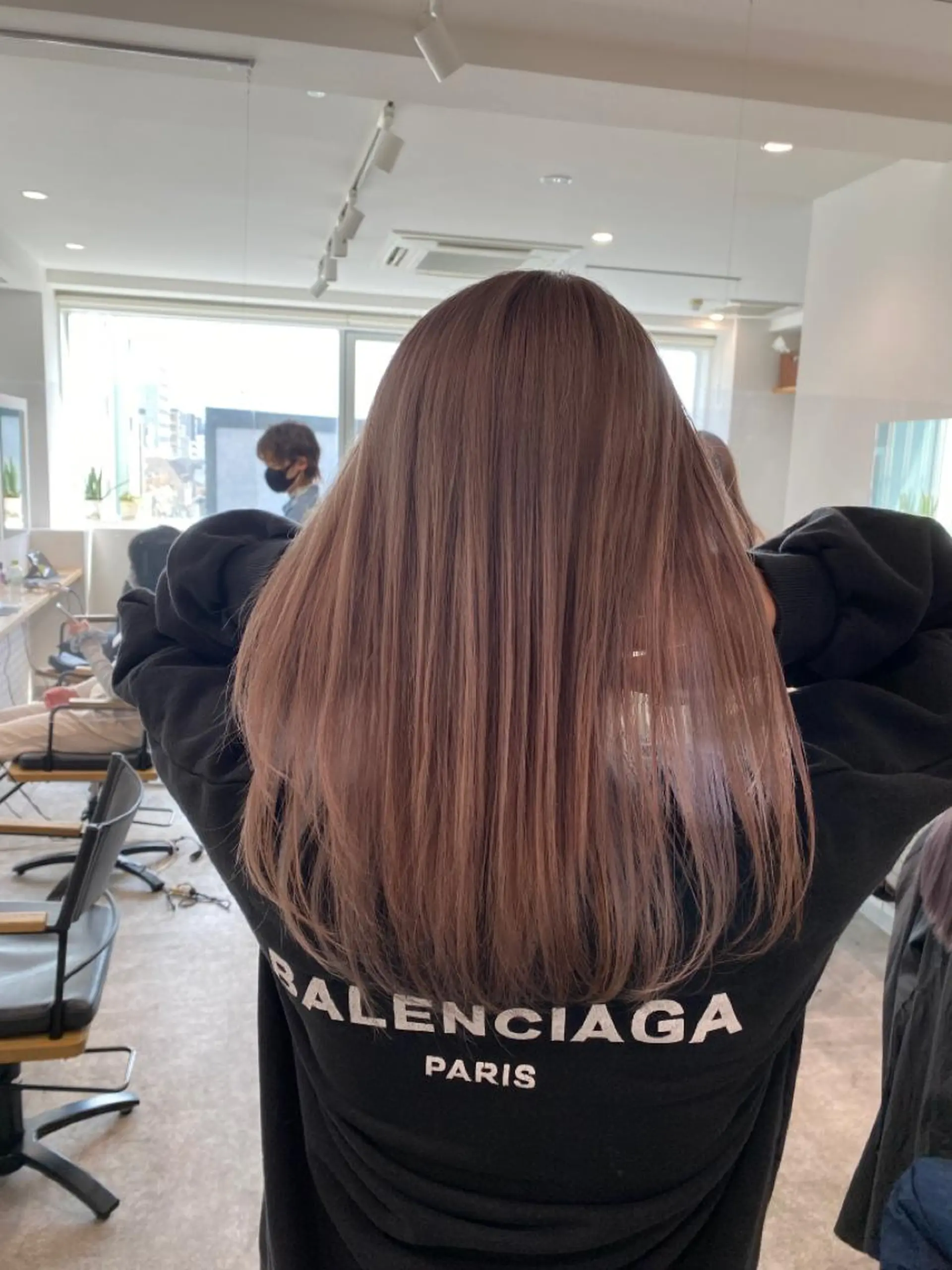 ミディアム カラー ヘアカラー JIL BLAN 京都のヘアスタイル