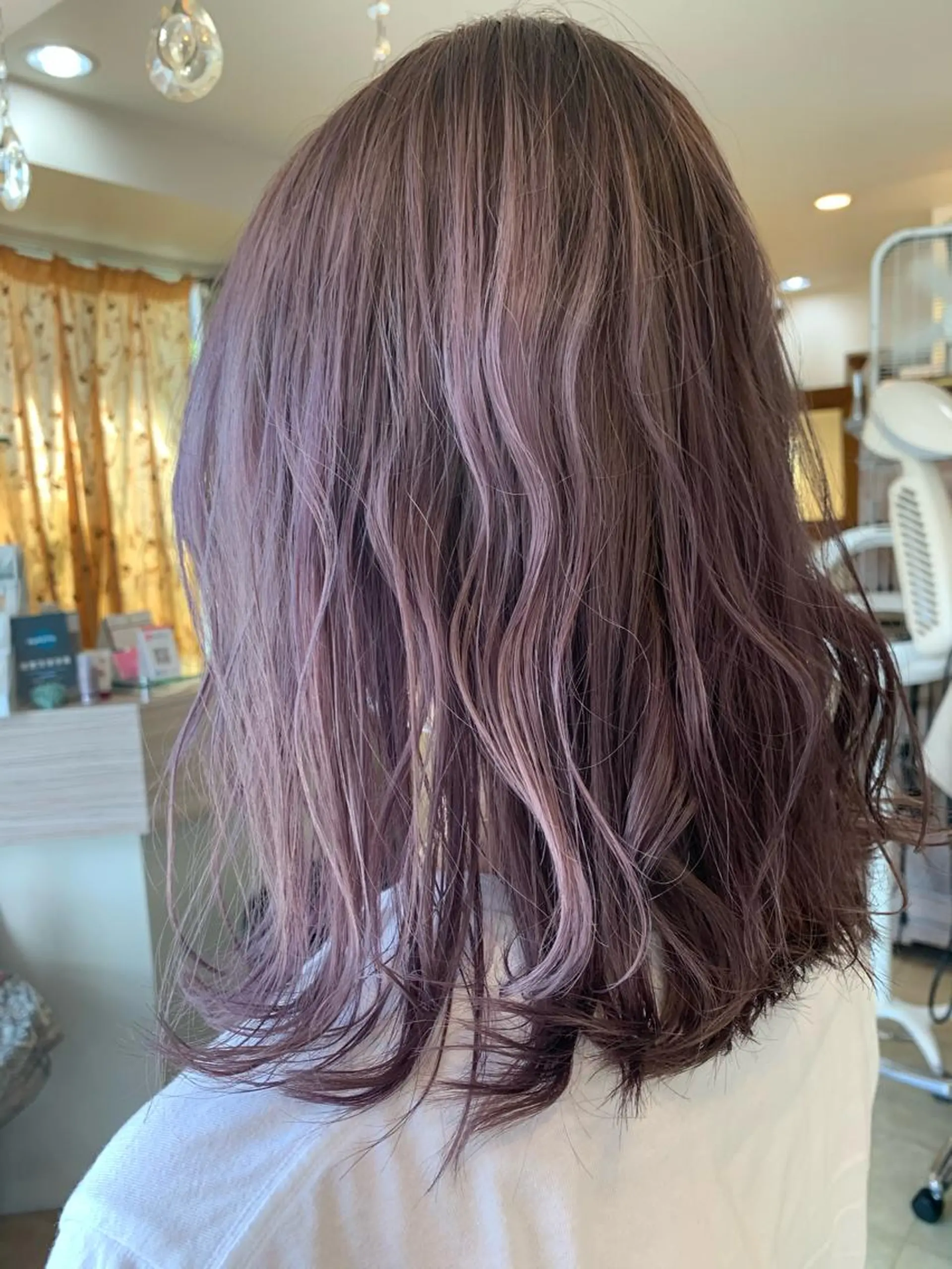 セミロング カラー ヘアカラー トリートメント ヘアセット DiMPlE  ディンプル所属・🌸スタイリスト 山浦美恵のヘアスタイル