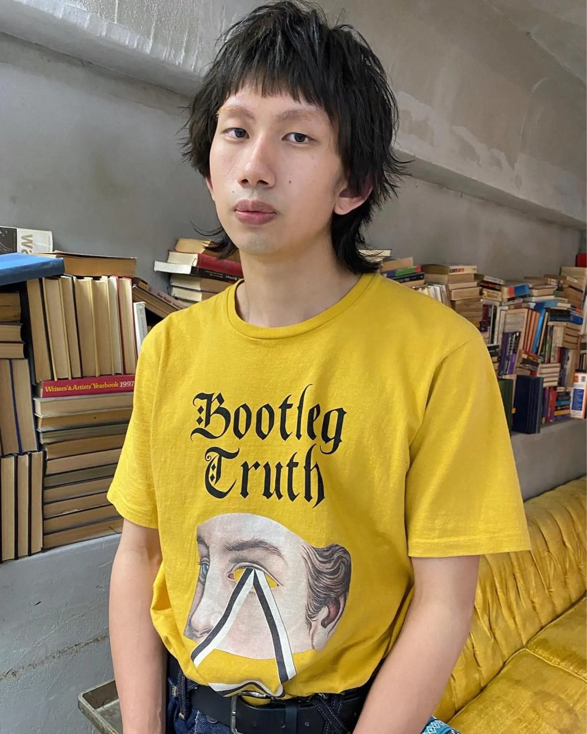 カラー メンズ パーマ、髪質改善 カズマのヘアスタイル