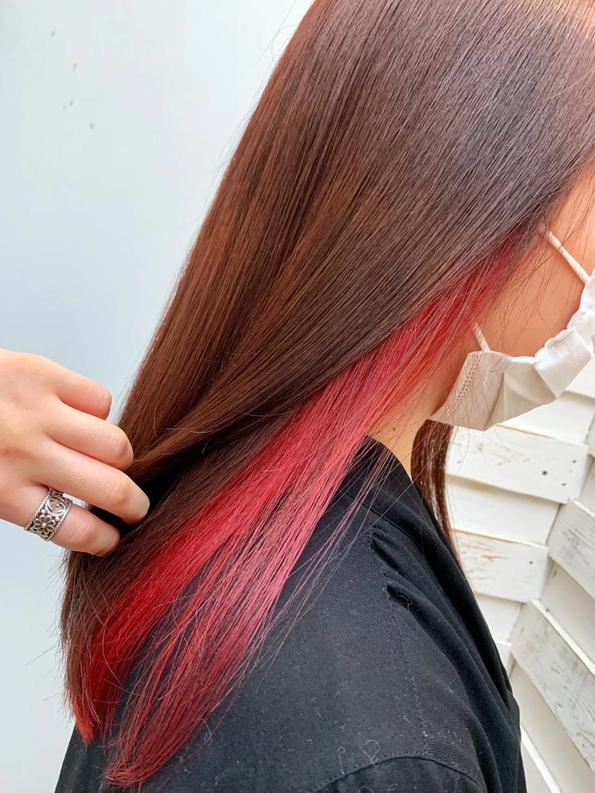 セミロング カラー ヘアアレンジ 指名支持率NO.1 スタイリストのヘアスタイル