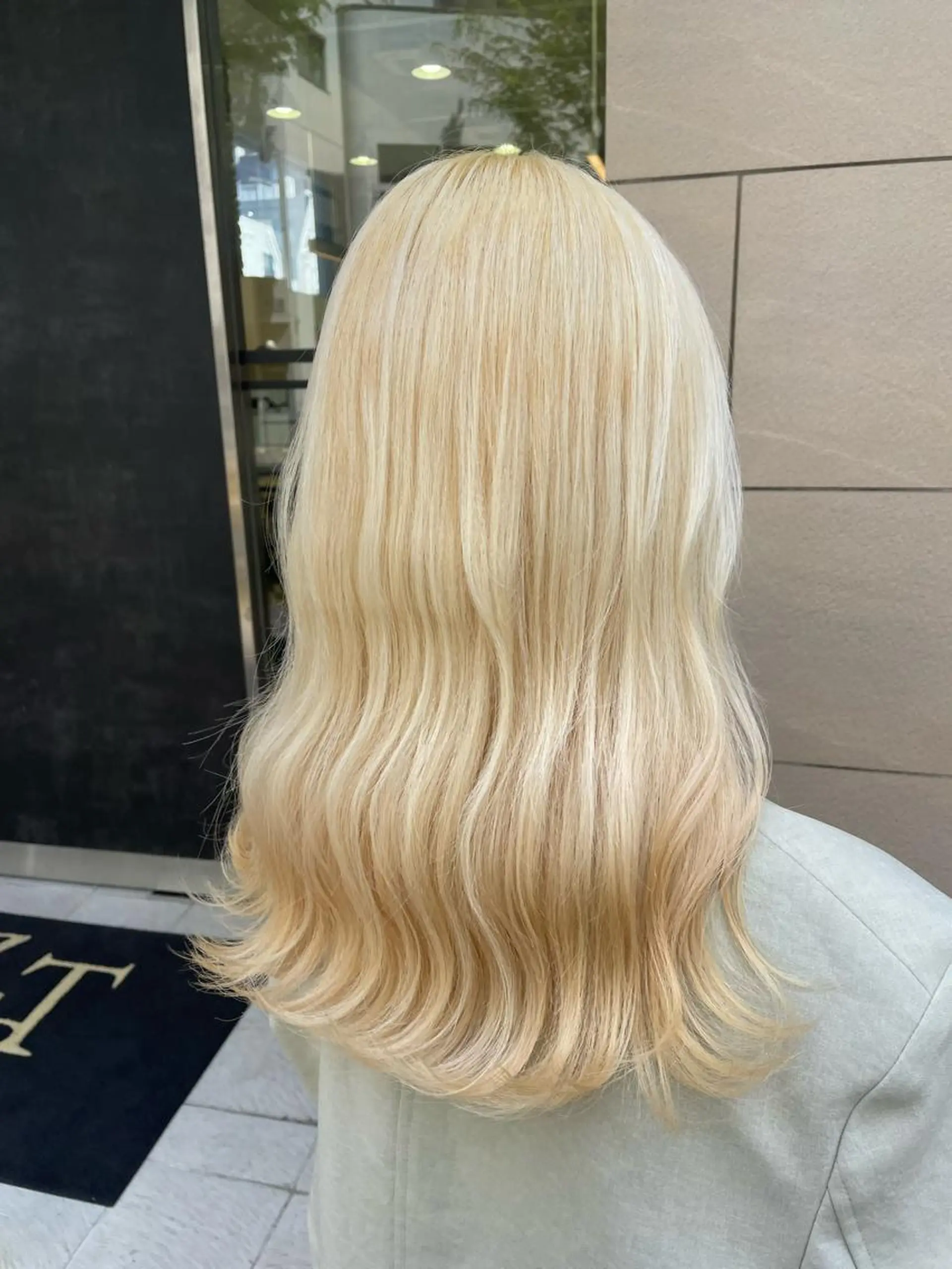 ロング ハギワラ ミナコのヘアスタイル
