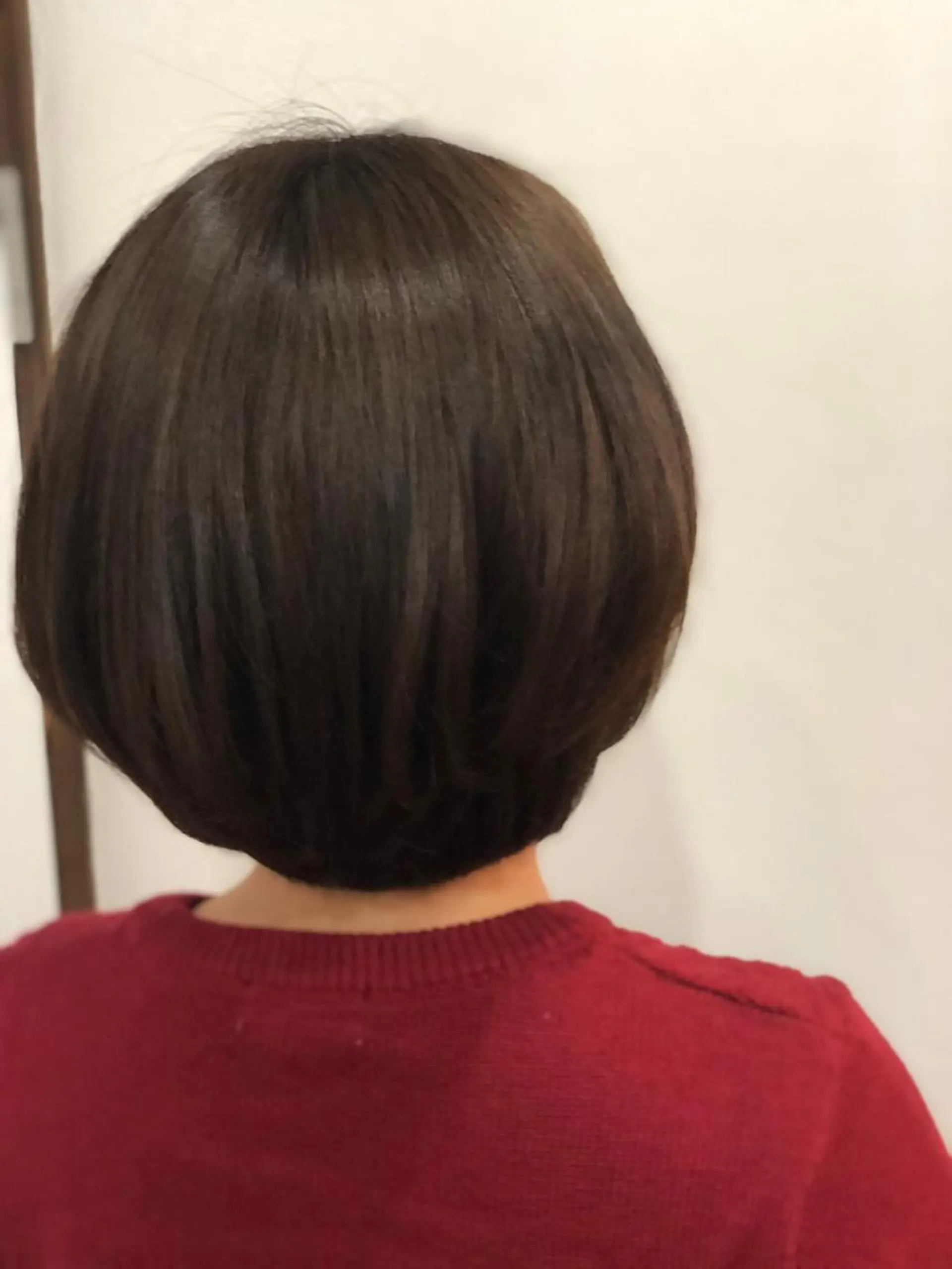 ショート ショートボブ アッシュ アッシュブラウン ボブ ショートヘア カット トリートメント Annie 吉田 裕美のヘアスタイル