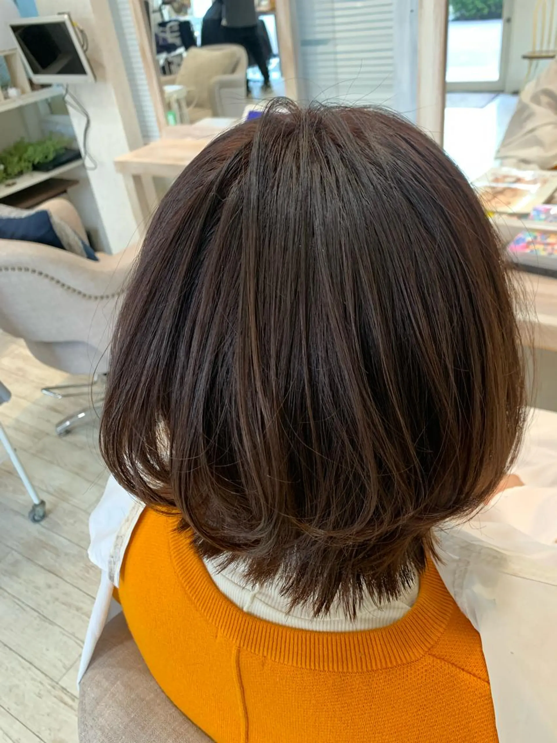 ミディアム ボブ if所属・大崎if ほりはるかのヘアスタイル