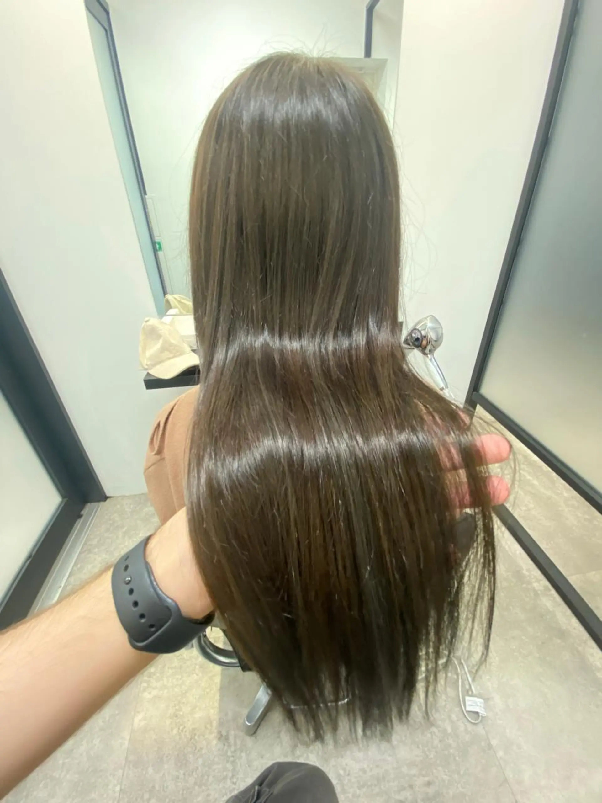 ロング カラー 【艶髪×韓国風】 毛流れ職人 RYOのヘアスタイル