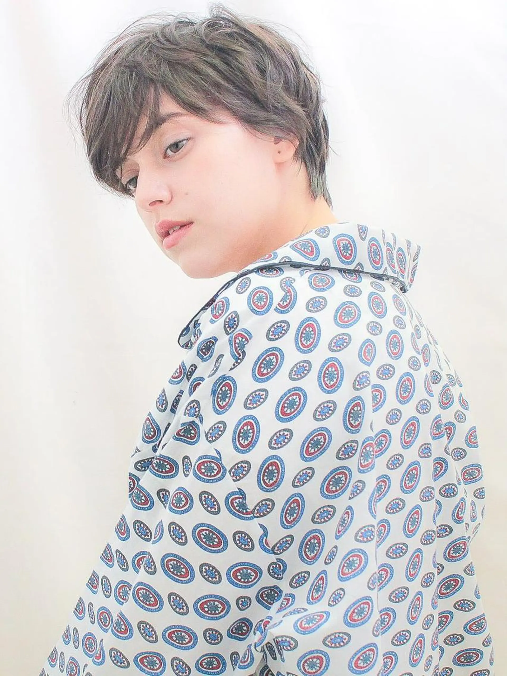 ショート パーマ gite カワムラナオキのヘアスタイル