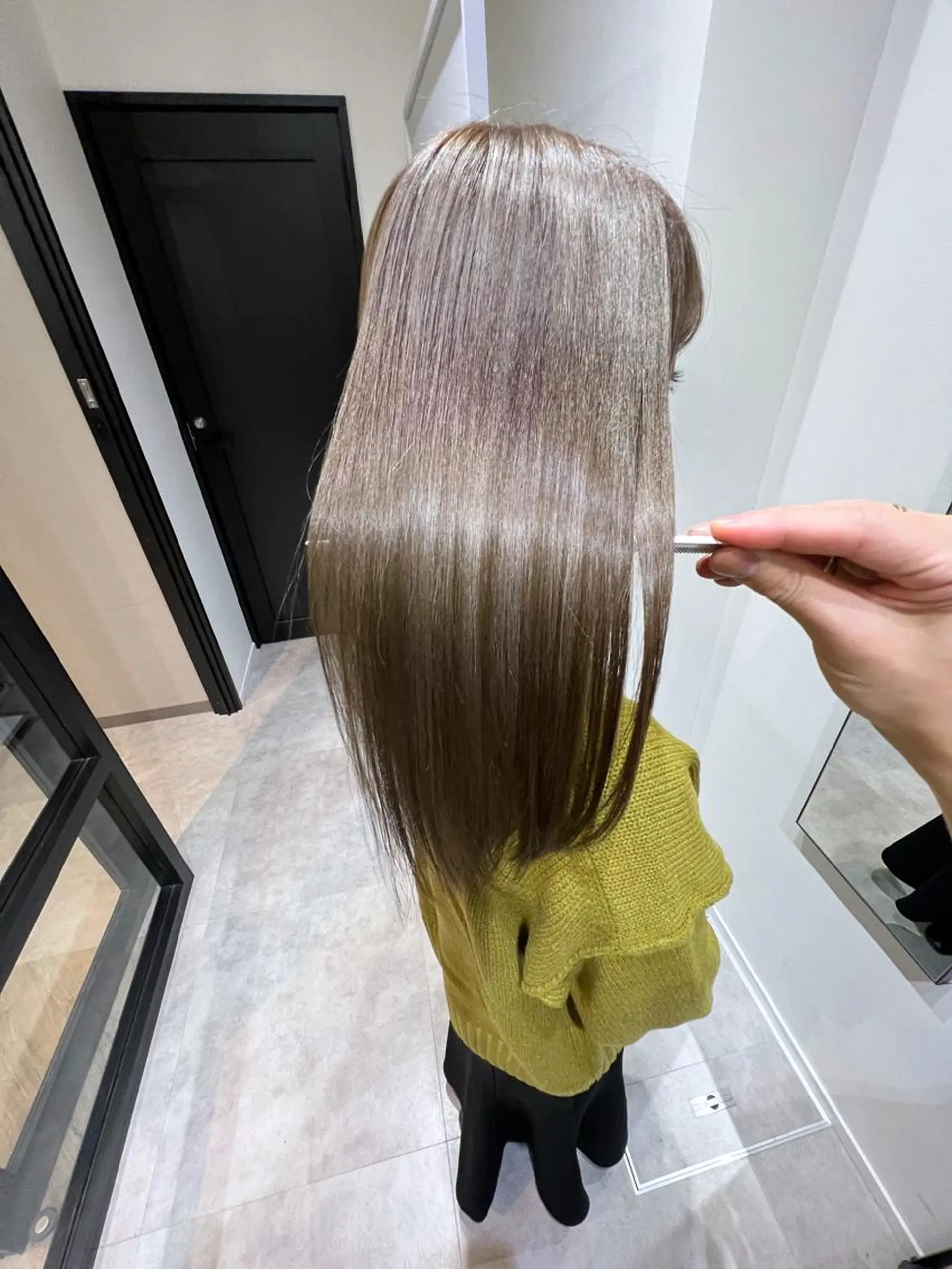 ミディアム カラー 髪質改善 トリートメント 髪質改善×大人可愛い 艶髪🫧ダイトのヘアスタイル