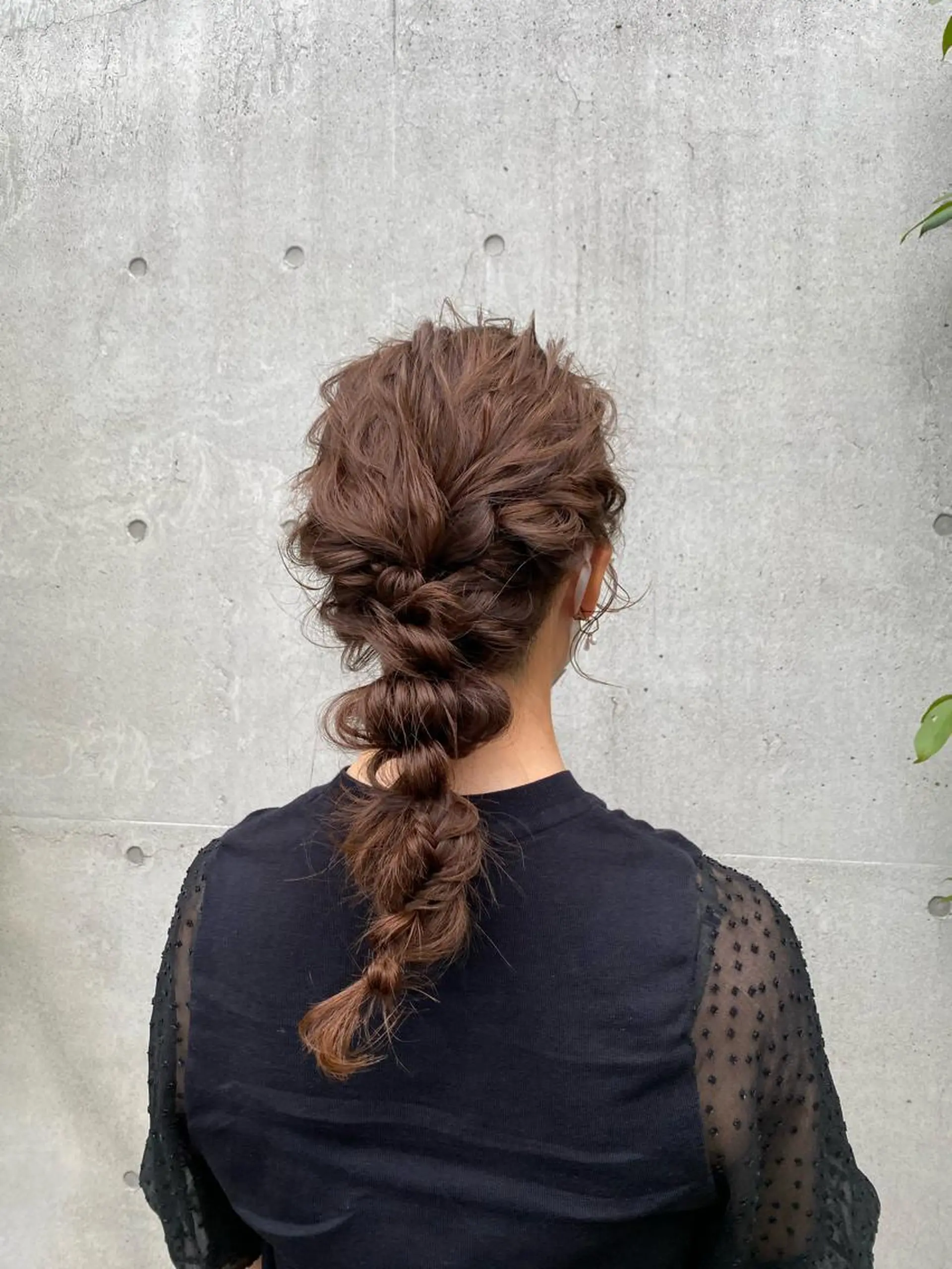 ロング 平野 愛華のヘアスタイル