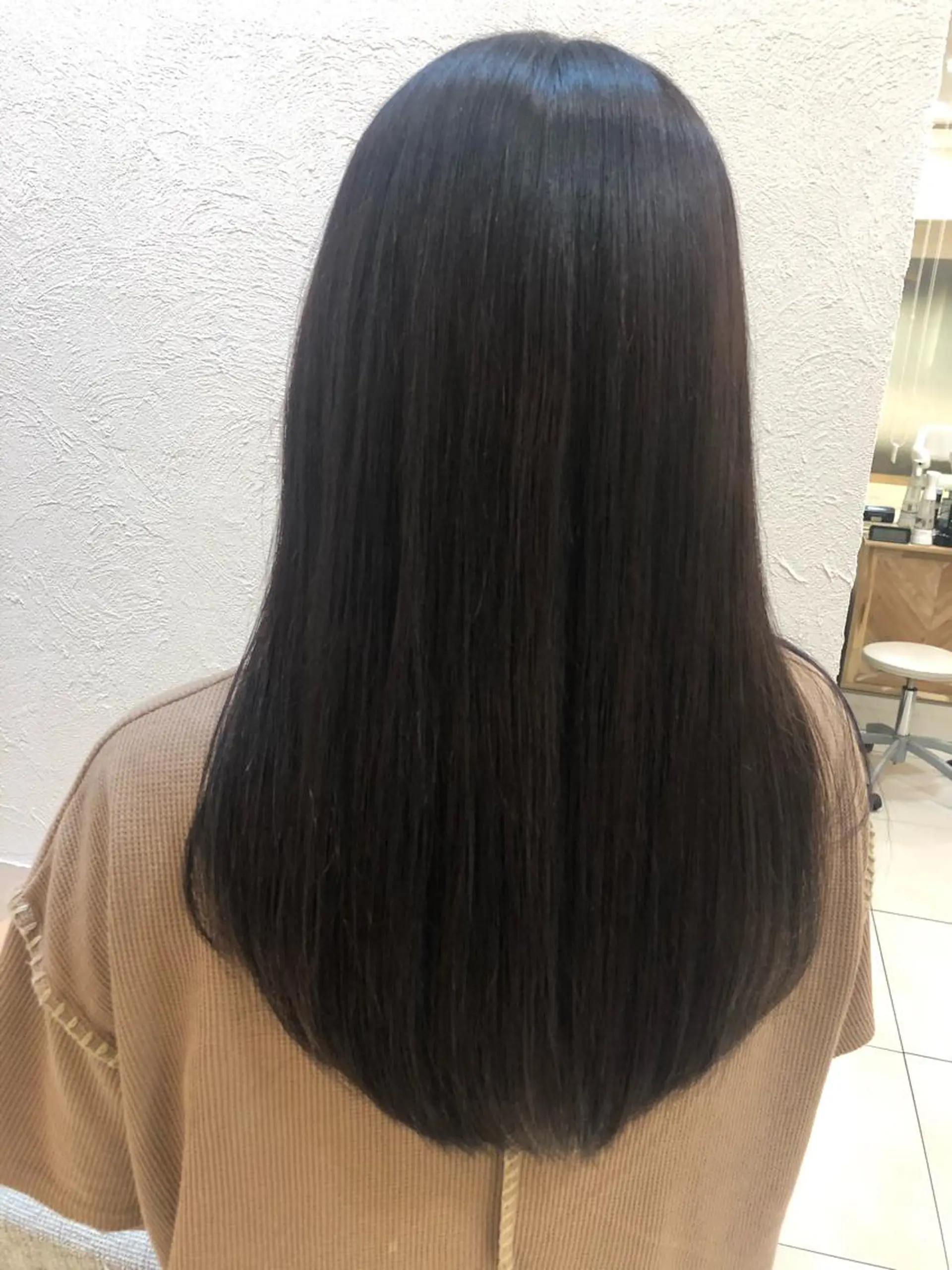 ロング カラー カット ヘアカラー トリートメント 艶質改善/縮毛矯正 ササキナツミのヘアスタイル