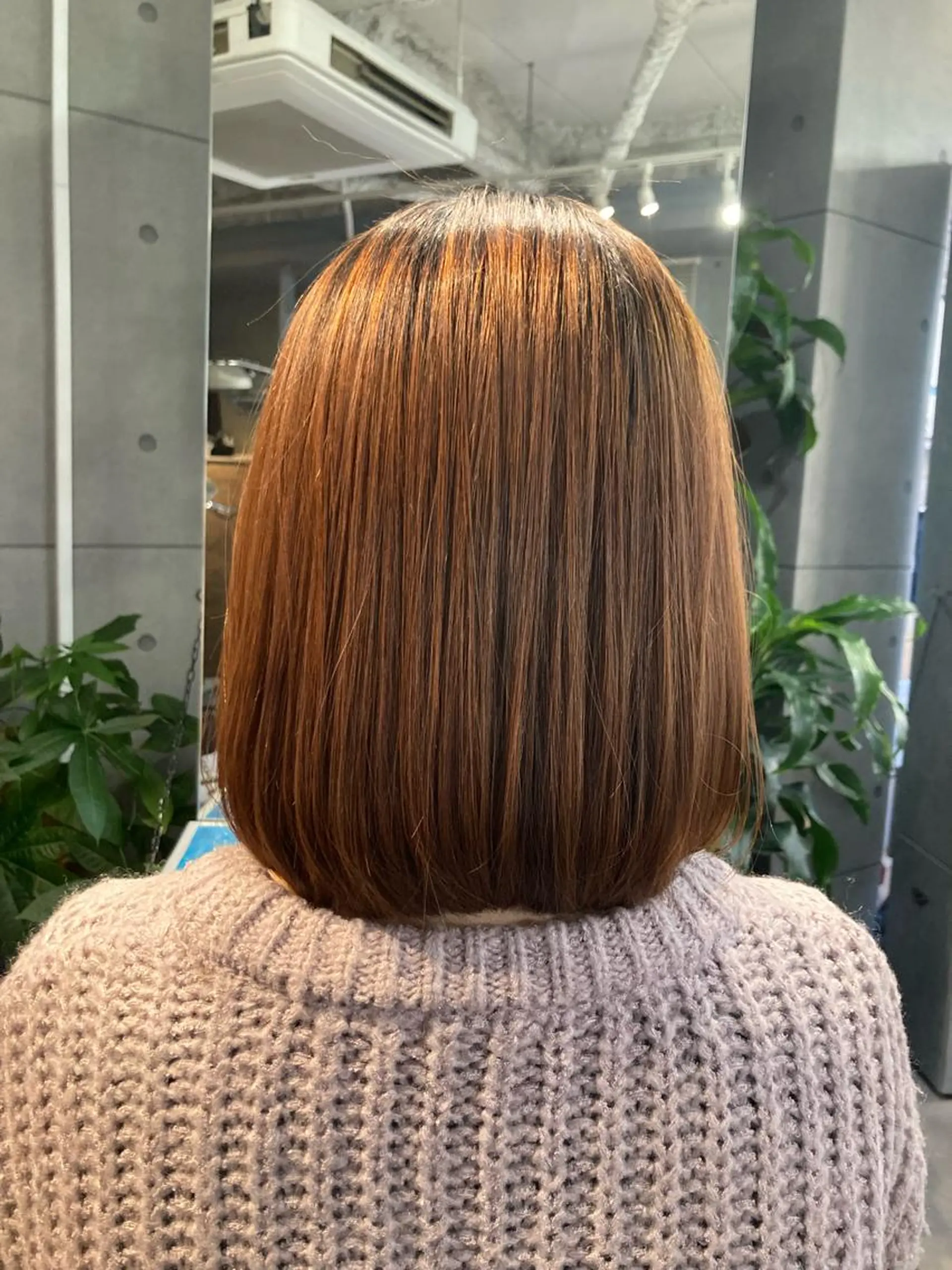 ミディアム 髪質改善☺︎縮毛矯正 ふじい まりんのヘアスタイル