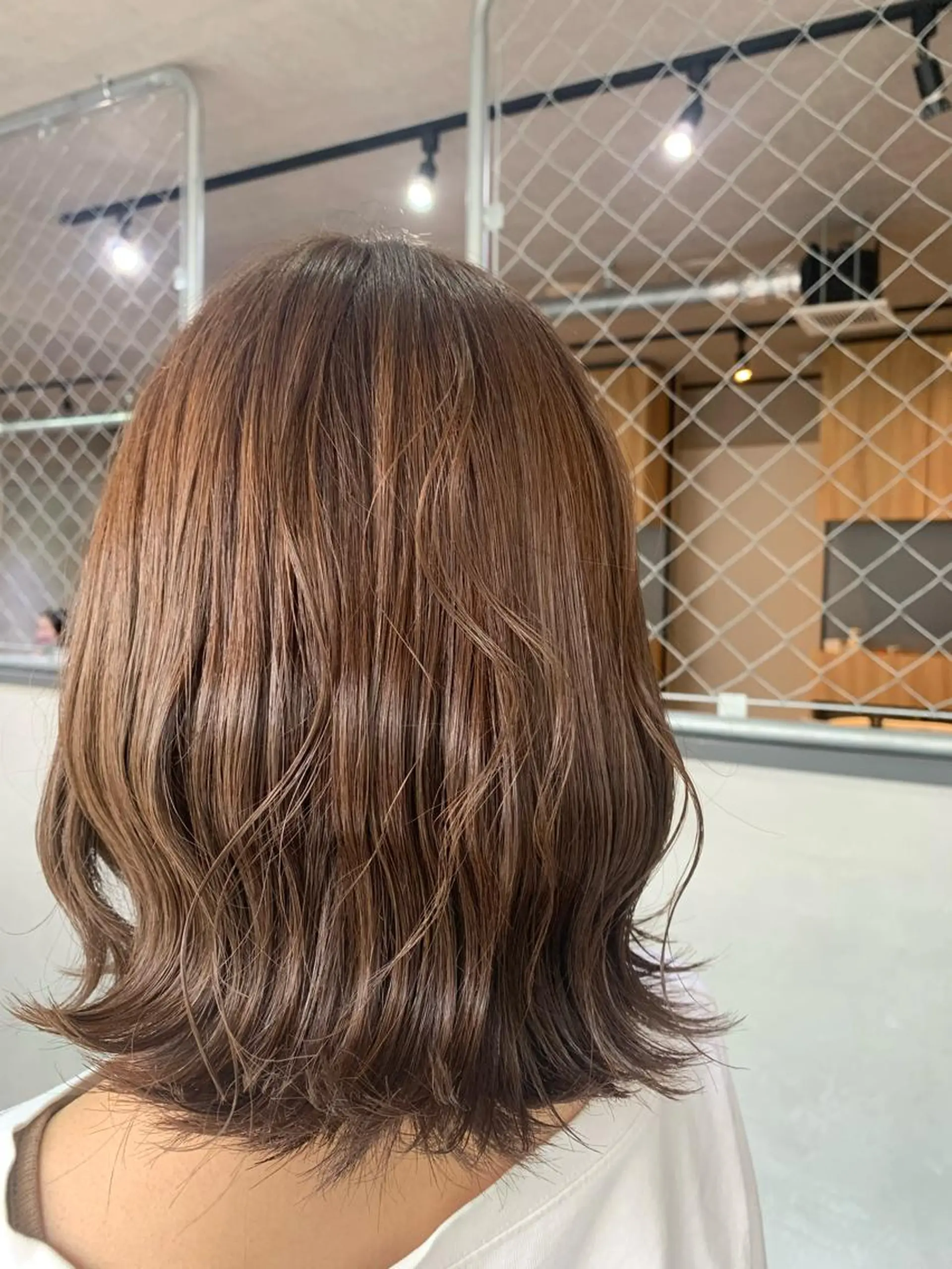 ミディアム カット ヘアカラー トリートメント ACT仙台店所属・𝐑𝐞𝐧𝐚🎀 【仙台美容師】のヘアスタイル