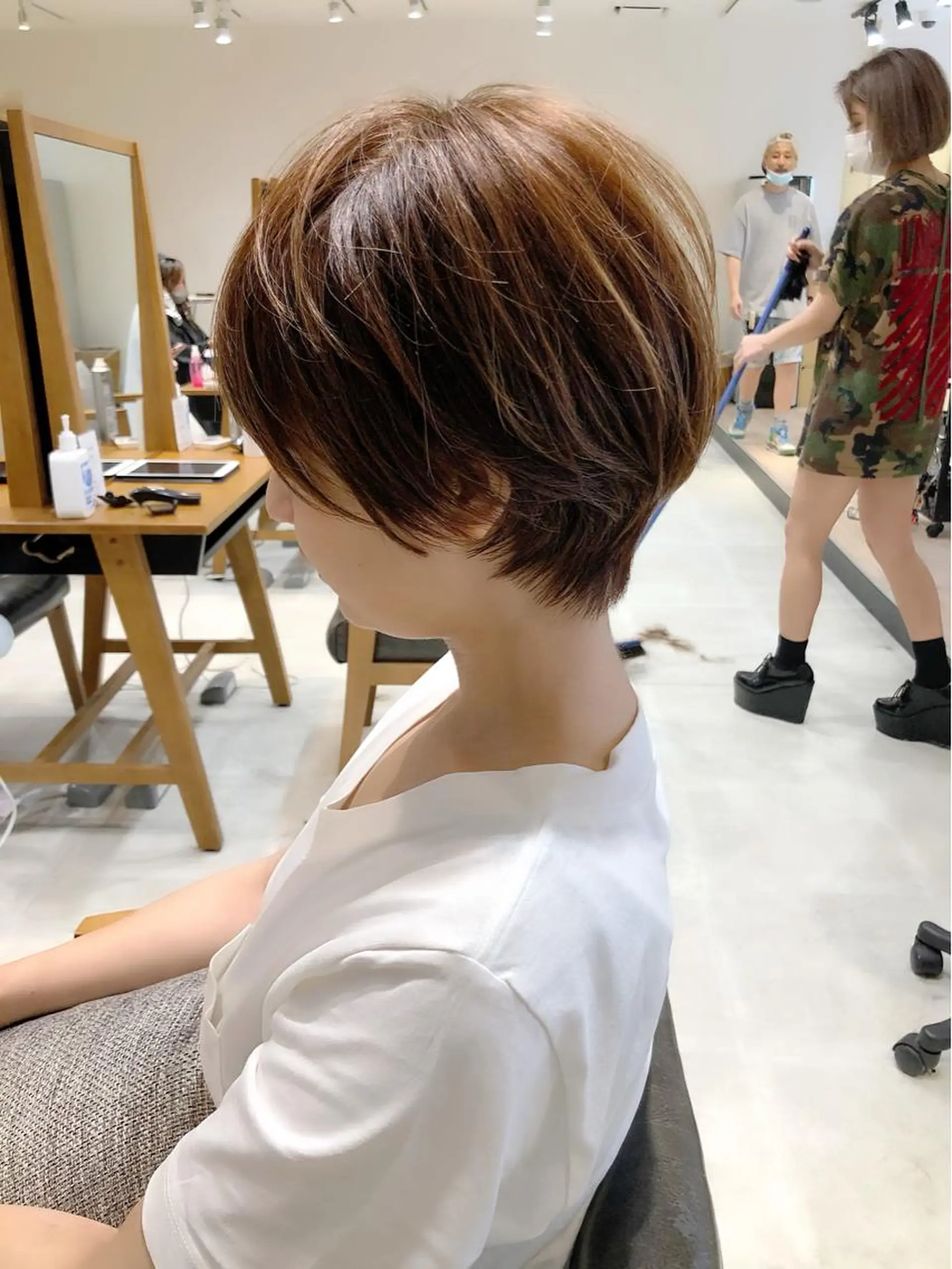ショート カット ヘアカラー 🌟イメチェン美容師 🌟清水 大輝のヘアスタイル