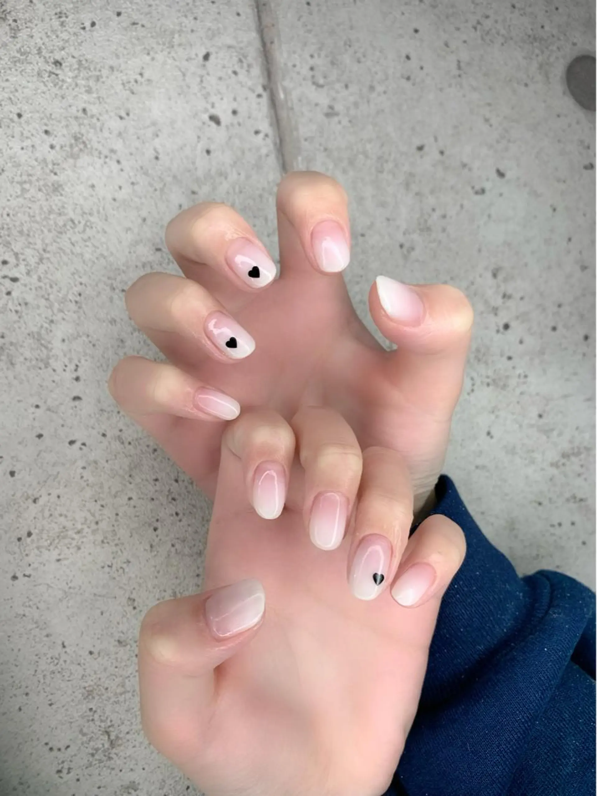 ネイル ハート ハンドネイル Nail Salon　Ｋのネイルデザイン