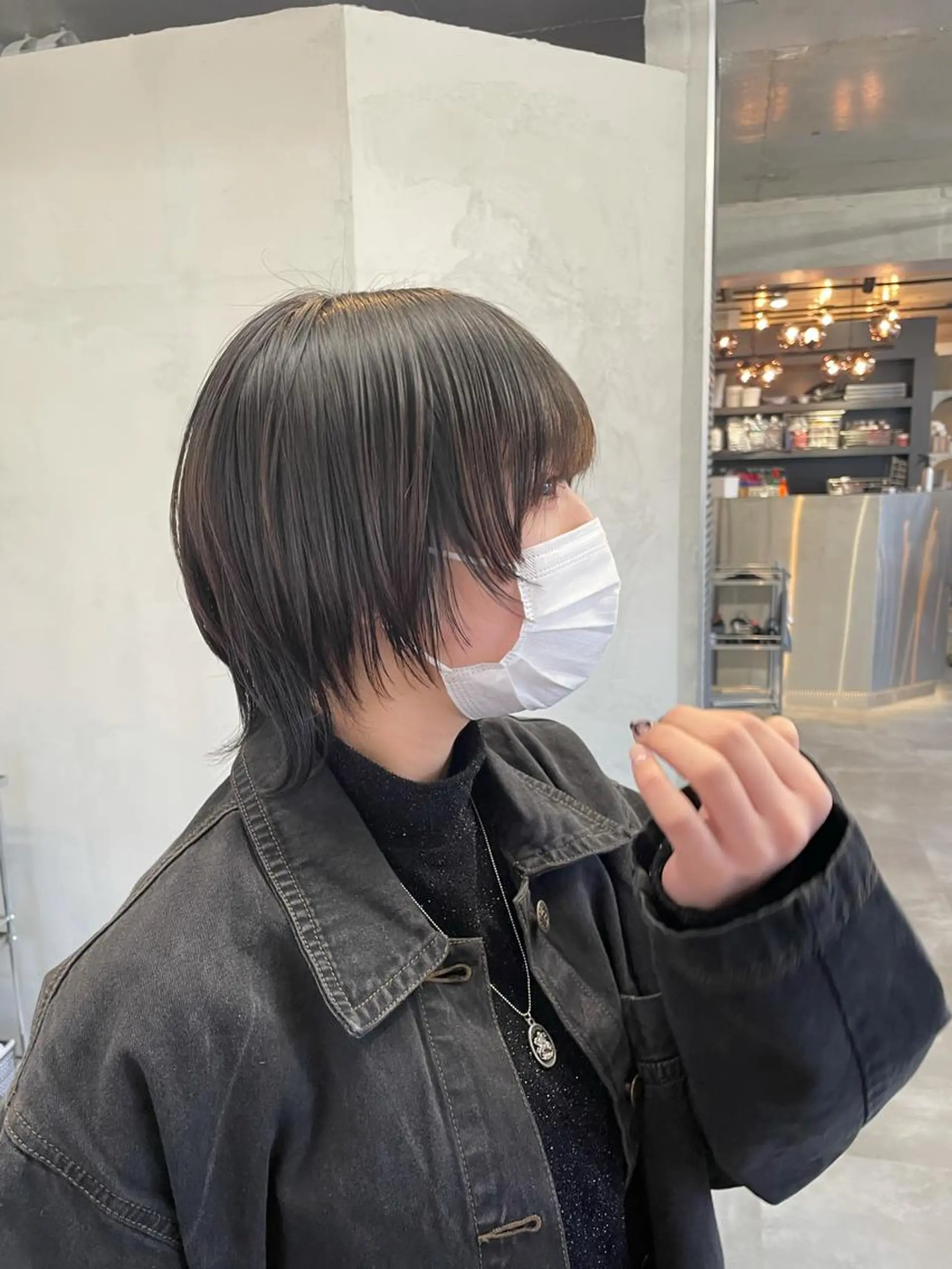 ショート カラー THREE...HAKATA　BLEACH所属・Riri /ヘアセットのヘアスタイル