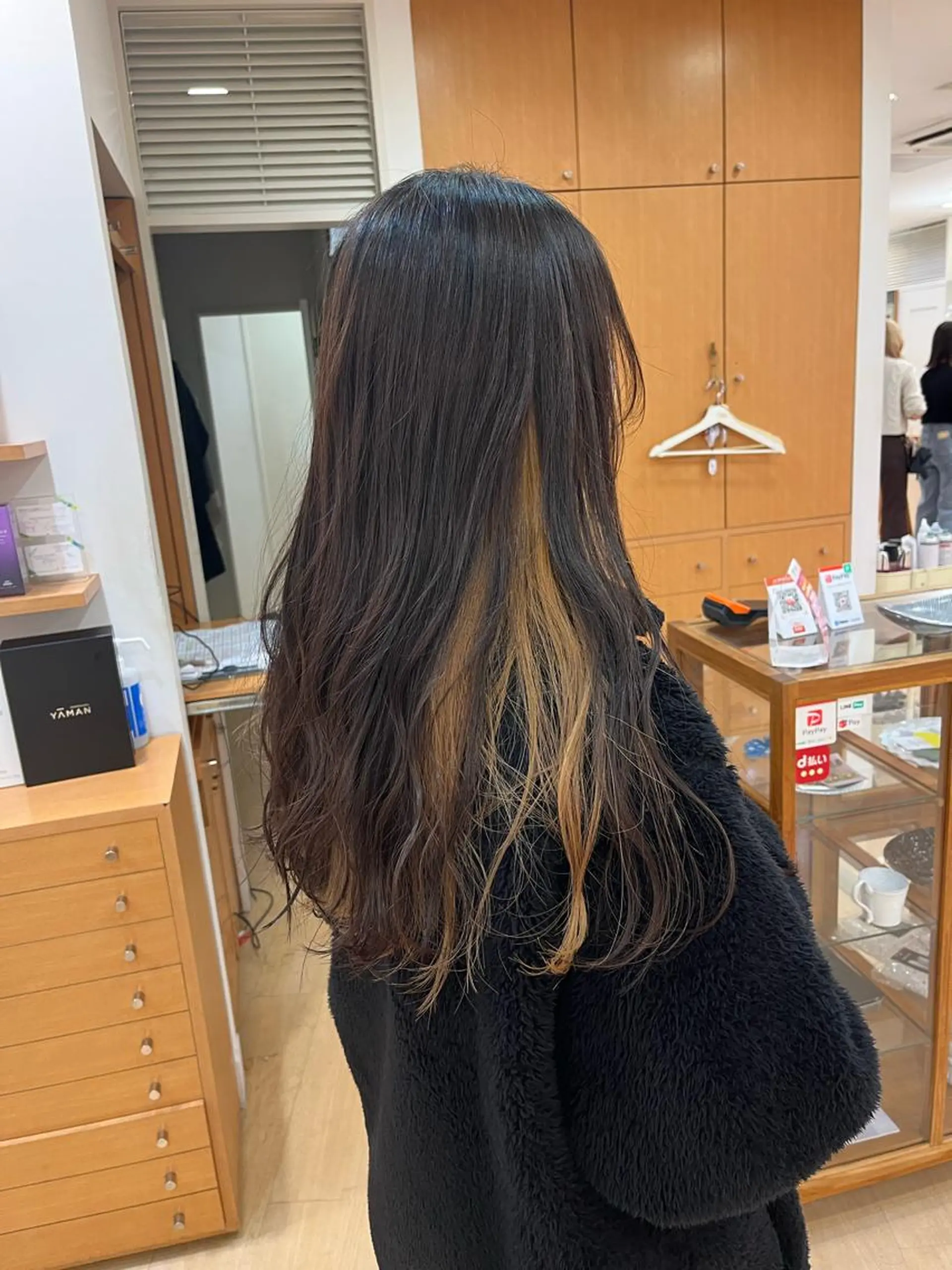 ロング カラー インナーカラー ヘアカラー トリートメント 💠つたふうか/ 韓国/メンズヘア💠のヘアスタイル